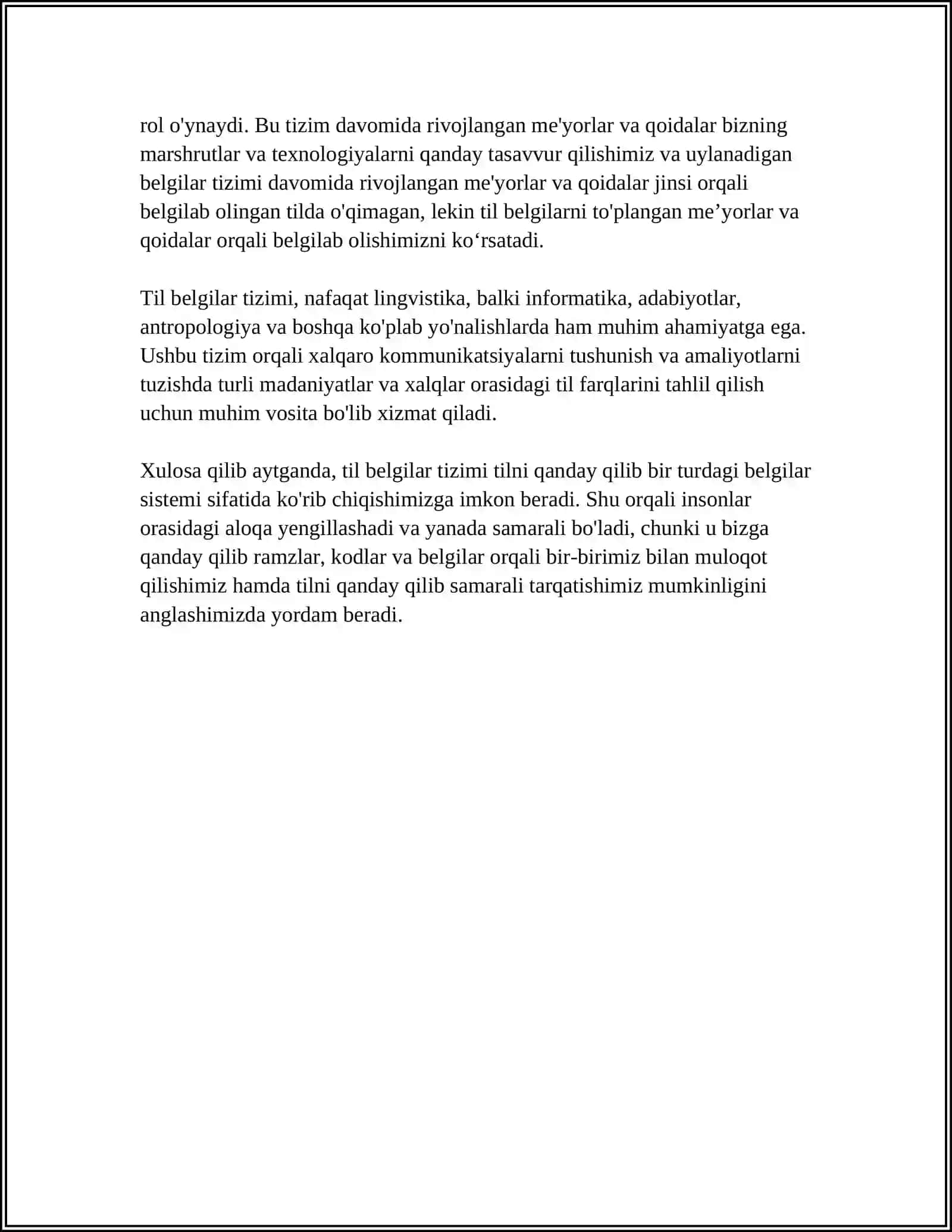 TIL BELGILAR TIZIMI 4