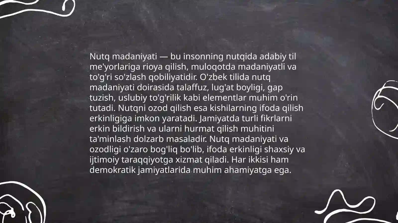 Nutqni yaratish. Nutqni yaratish modeli. Nutqni qabul qilish. Nutqni qabul qilish modellari 4