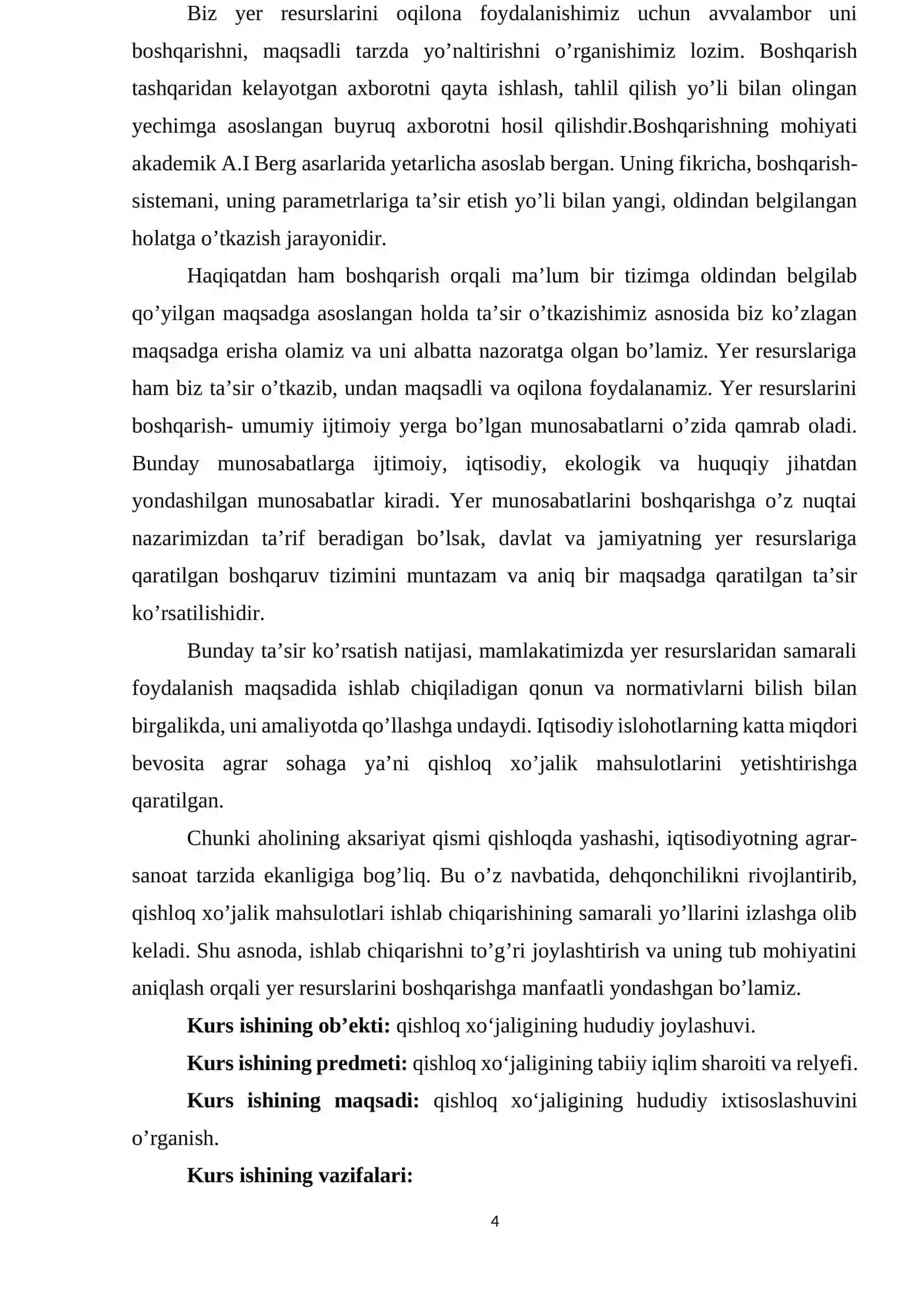 KURS ISHI "MINTAQAVIY IQTISODIYOT" 4