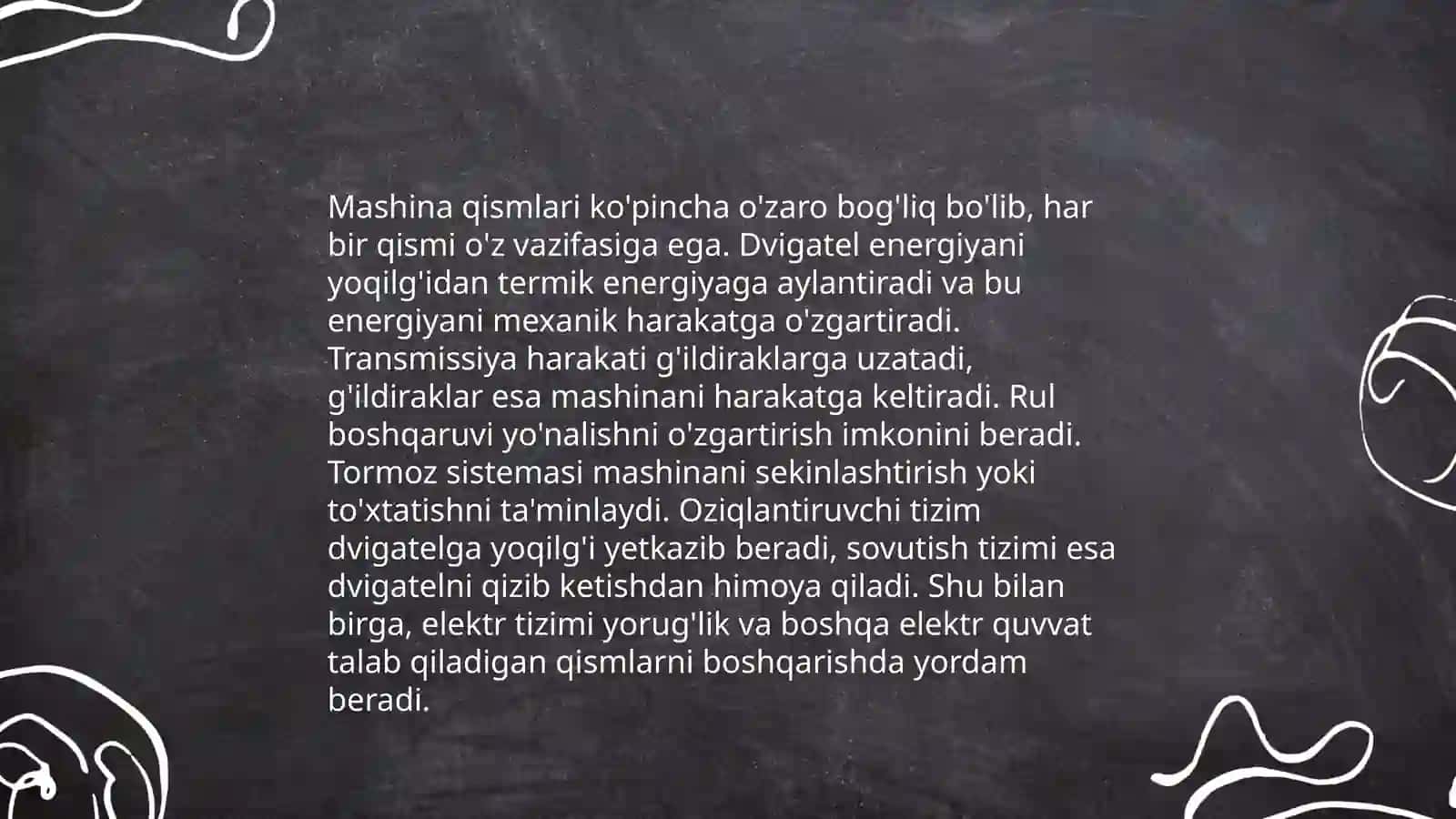Mashinasozlikning asosiy tushunchalari 4