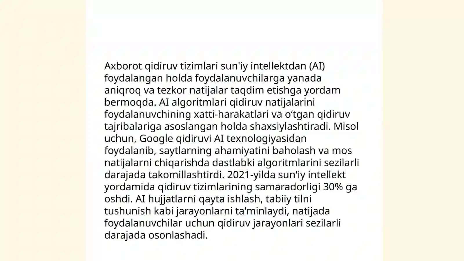 Sun'iy intelektning kutubxona tizimlariga integratsiyasi 4
