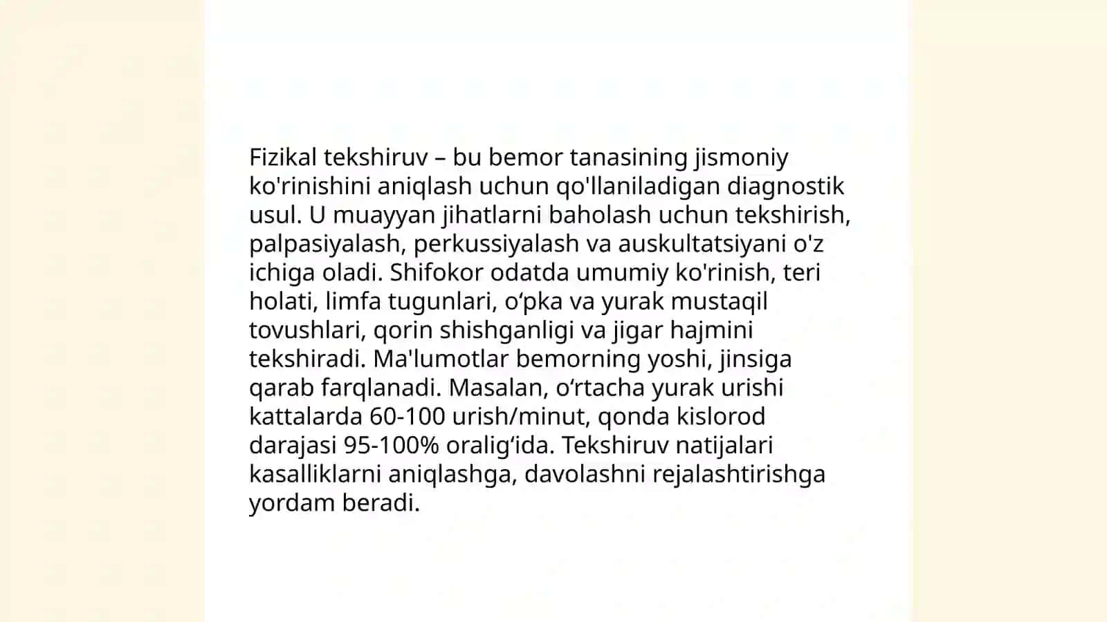 Jigar va o‘t yo‘llari kasalliklarida bemorlarni tekshirish usullari 4
