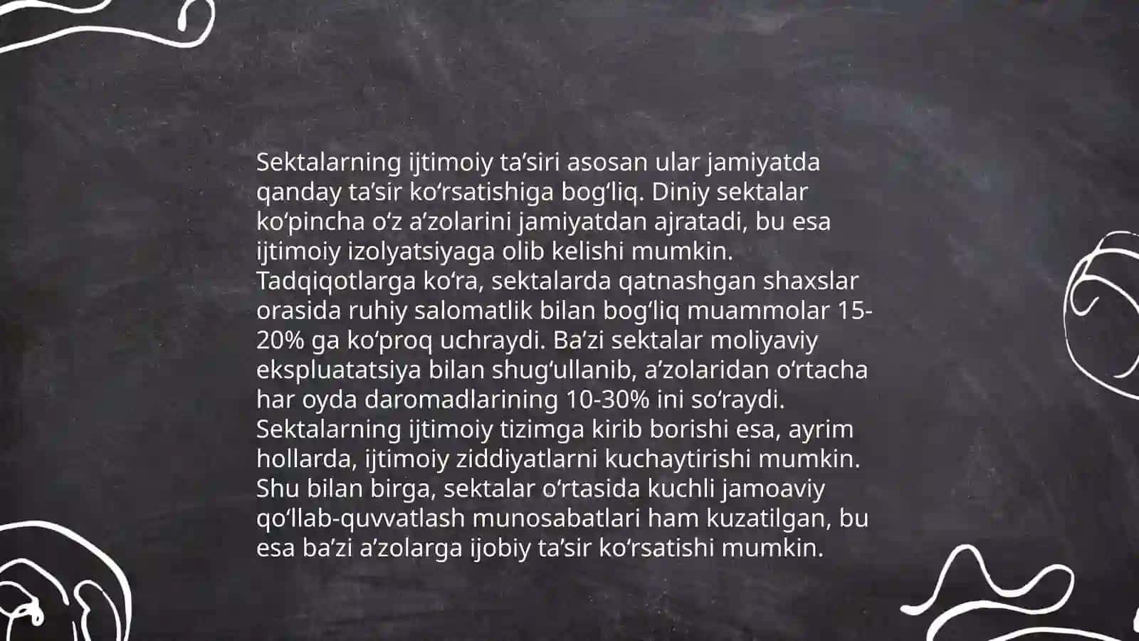 Yangi diniy talimotlar va sektalar 4