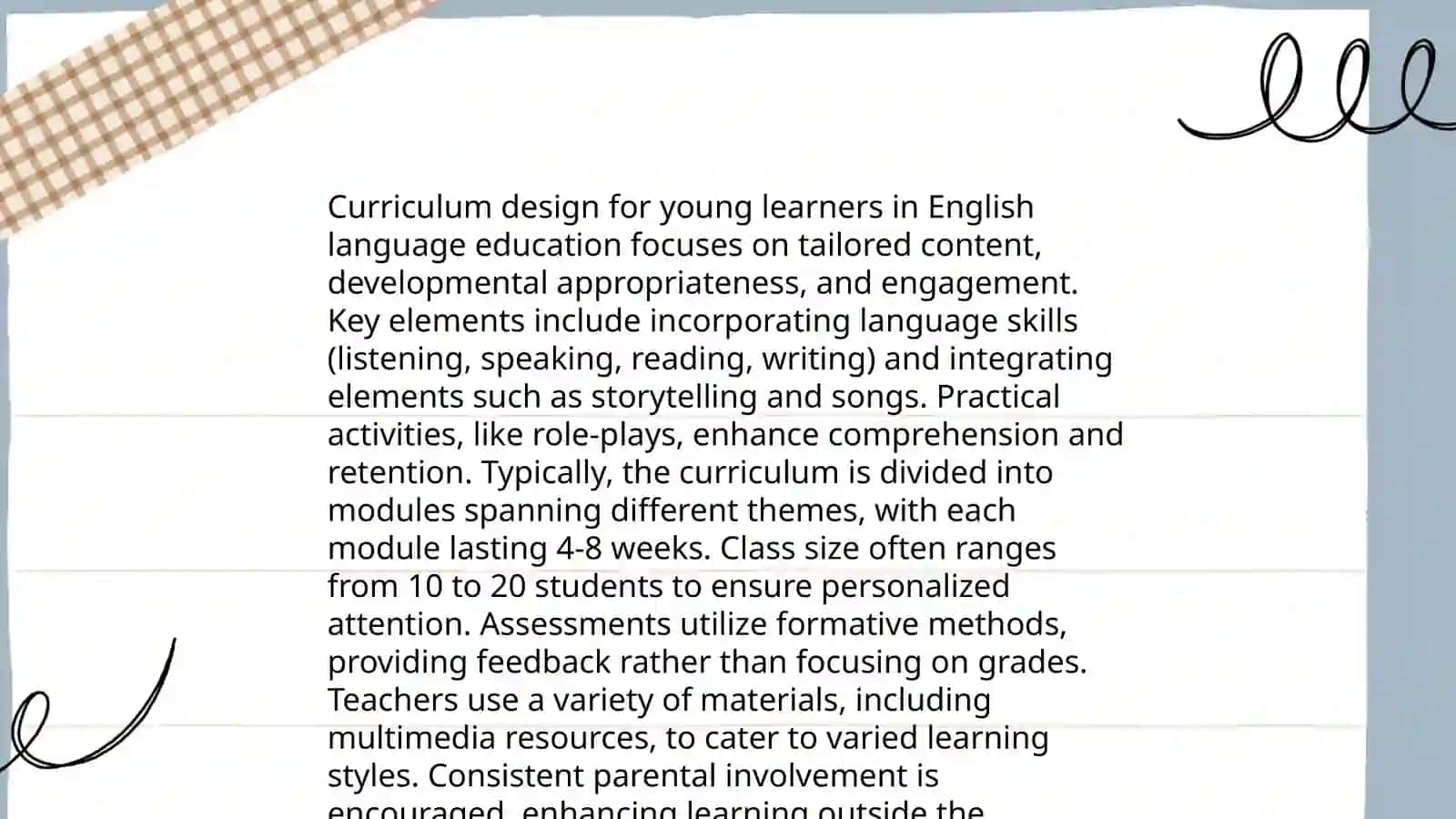 Assessing young learners 4