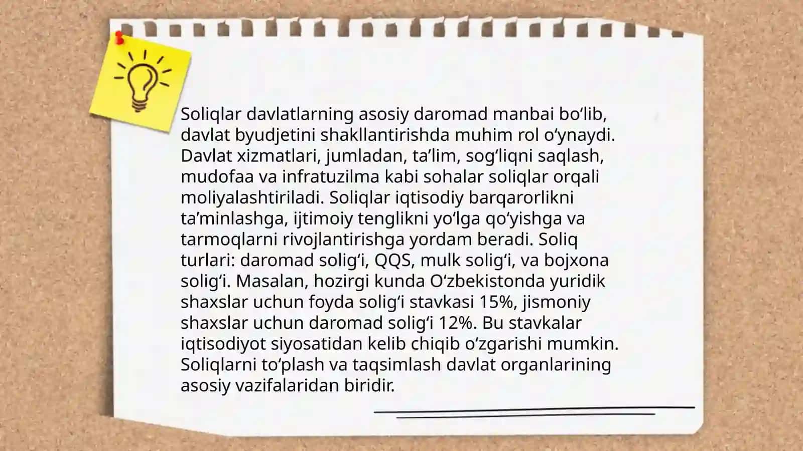 Soliq tushunchasi 4