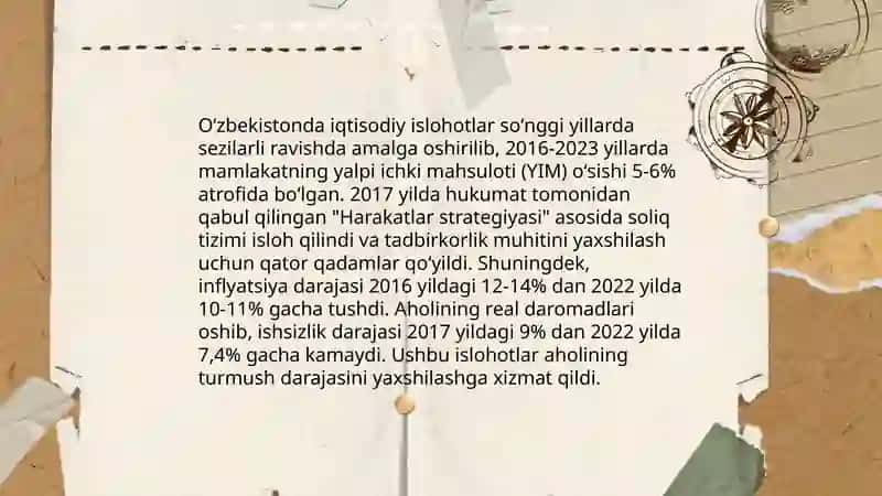 Qayta qurish yillarida Oʻzbekistondagi ijtimoiy-siyosiy vaziyat 4