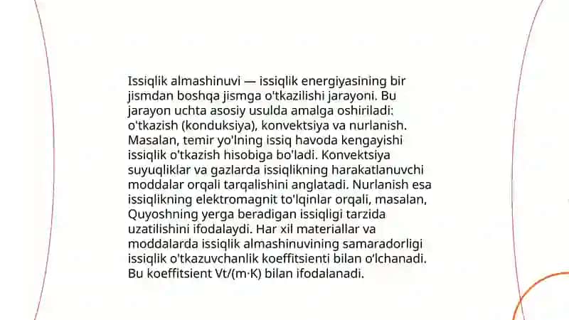 Energiya.Issiqlik va yorug'lik.Tovush.Harakat va tezlik 4