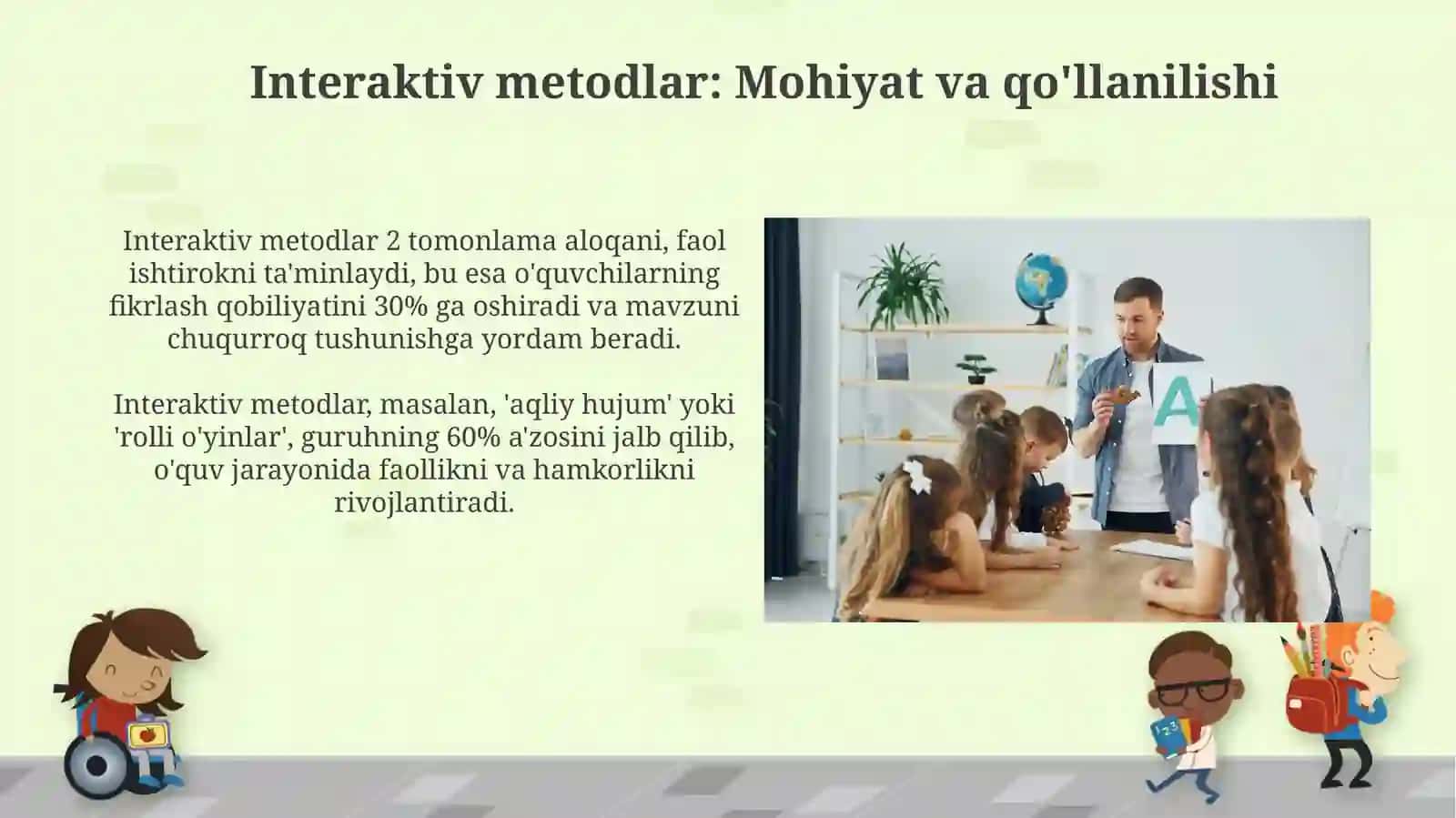 Interfaol metod asosida ijodkorlik koʻnikmalarini rivojlantirish 4