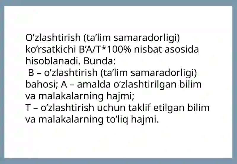 O‘quvchilarning bilim, ko‘nikma va malakalarini tashxis etish. Ta‘lim sifatini baholash bo‘yicha xalqaro tadqiqotlar 4