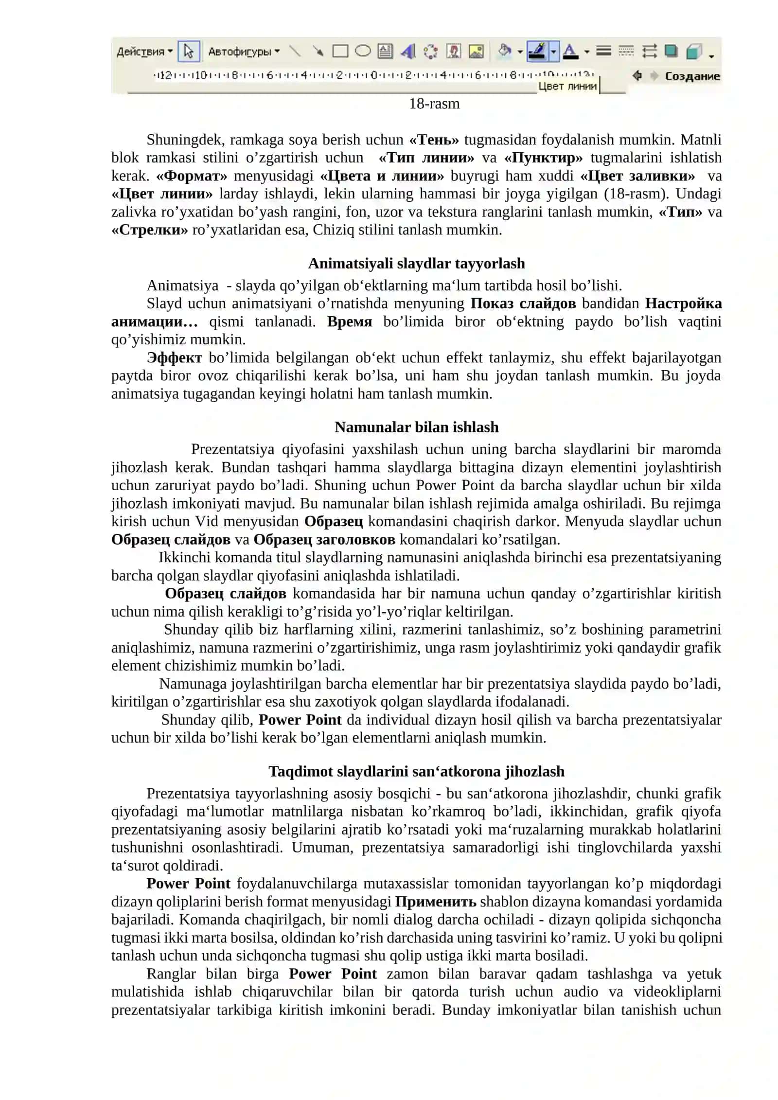Taqdimot yaratishning zamonaviy dasturiy ta'minoti 4