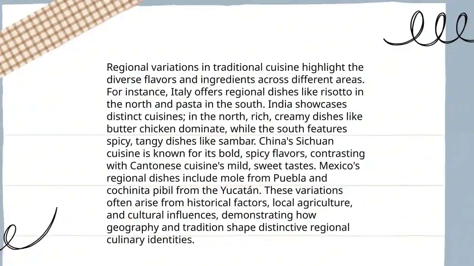 Traditional meals 4