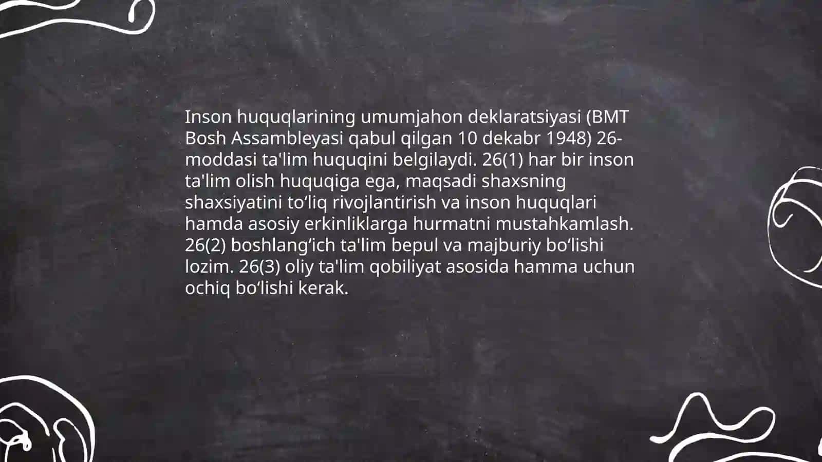 Inklyuziv ta'limning xalqaro huquqiy asoslari 4