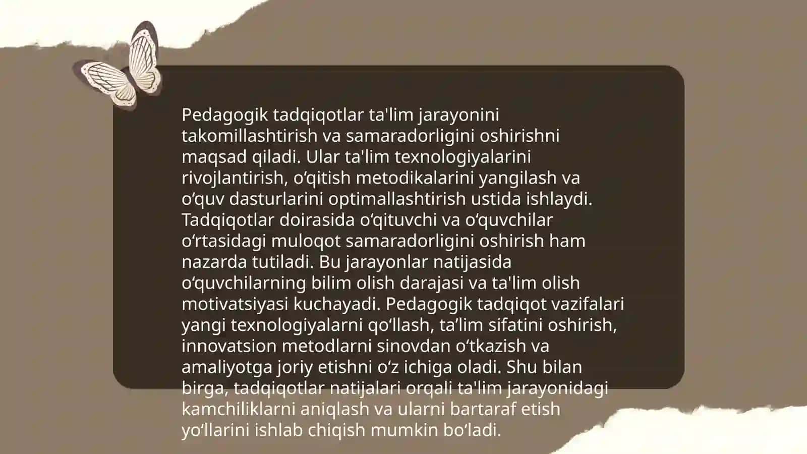 Pedagogika fanining ilmiy tadqiqot metodlari 4
