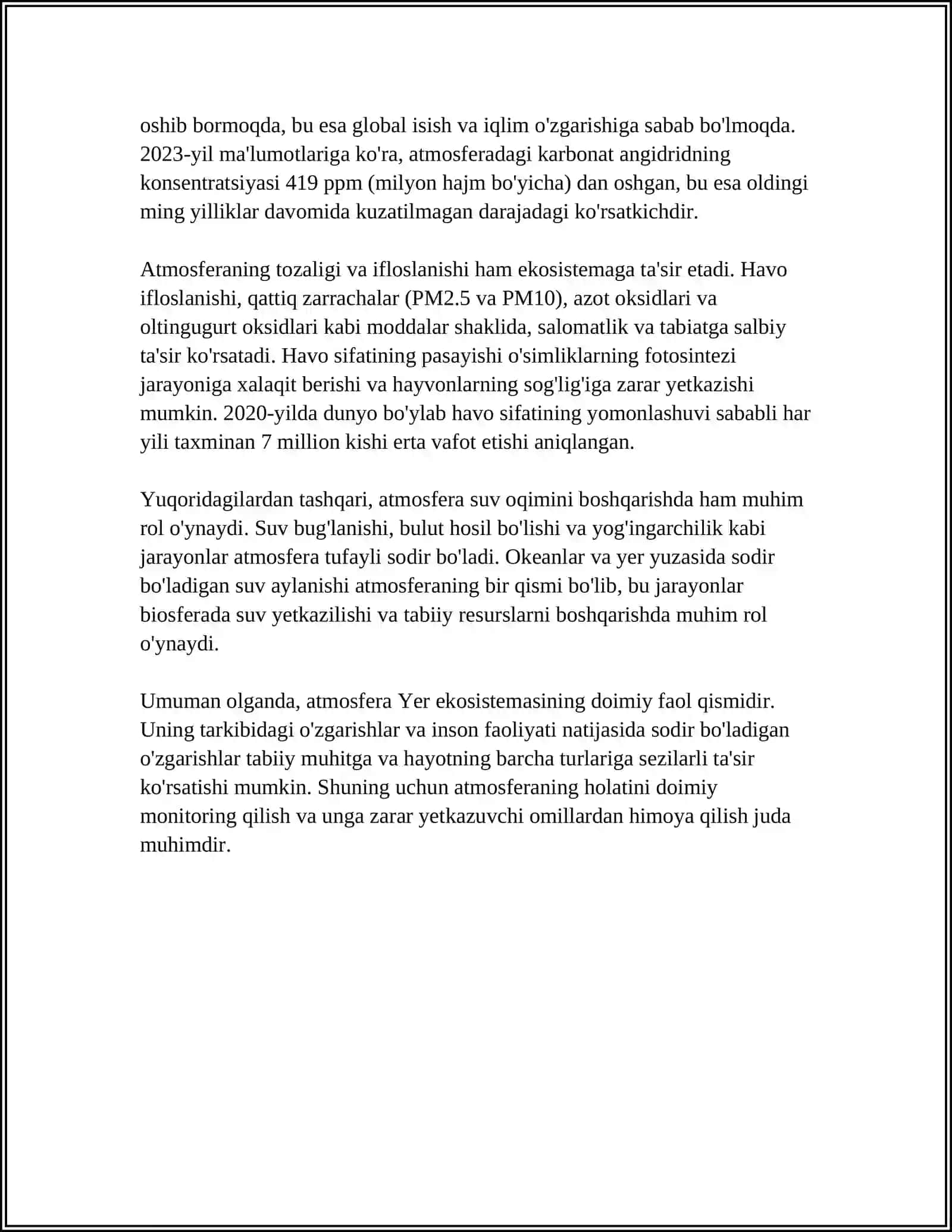 GEOEKOLOGIYA. YER TIZIMLARINING EKOLOGIYASI 4
