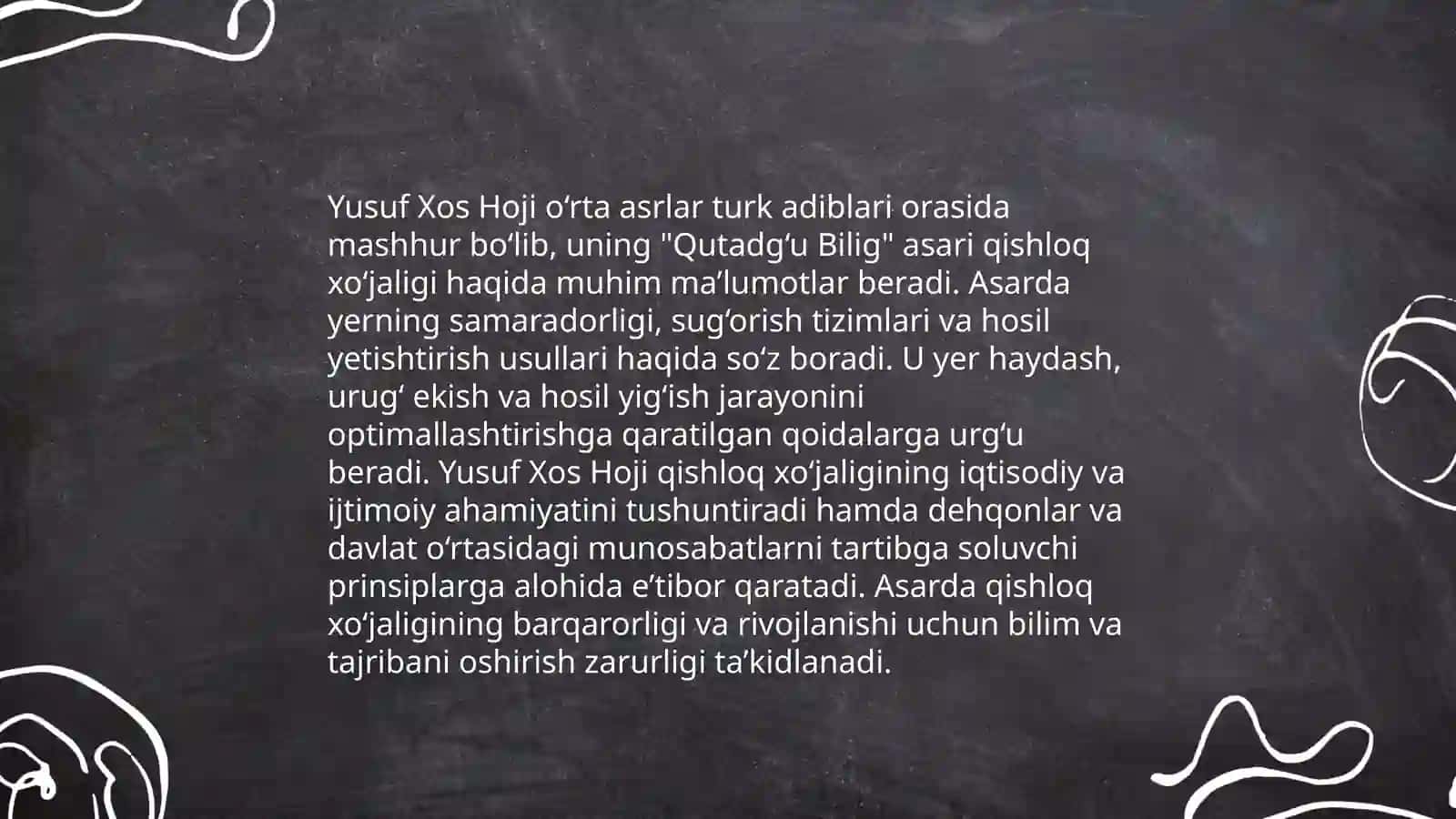 Yusuf xos Hoji va temuriylar davrigacha bulgan allomalarninf iqtisodiy qarashlari 4