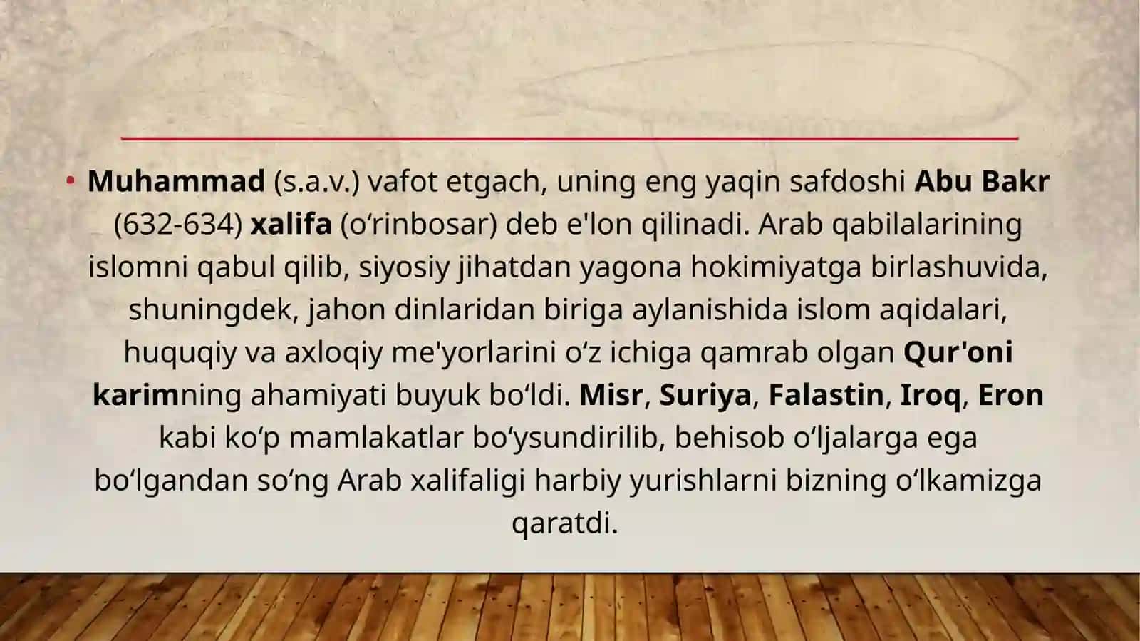 Arablar hukmronligi davrida Movarounnahrda ijtimoiy-iqtisodiy, siyosiy hayot 4