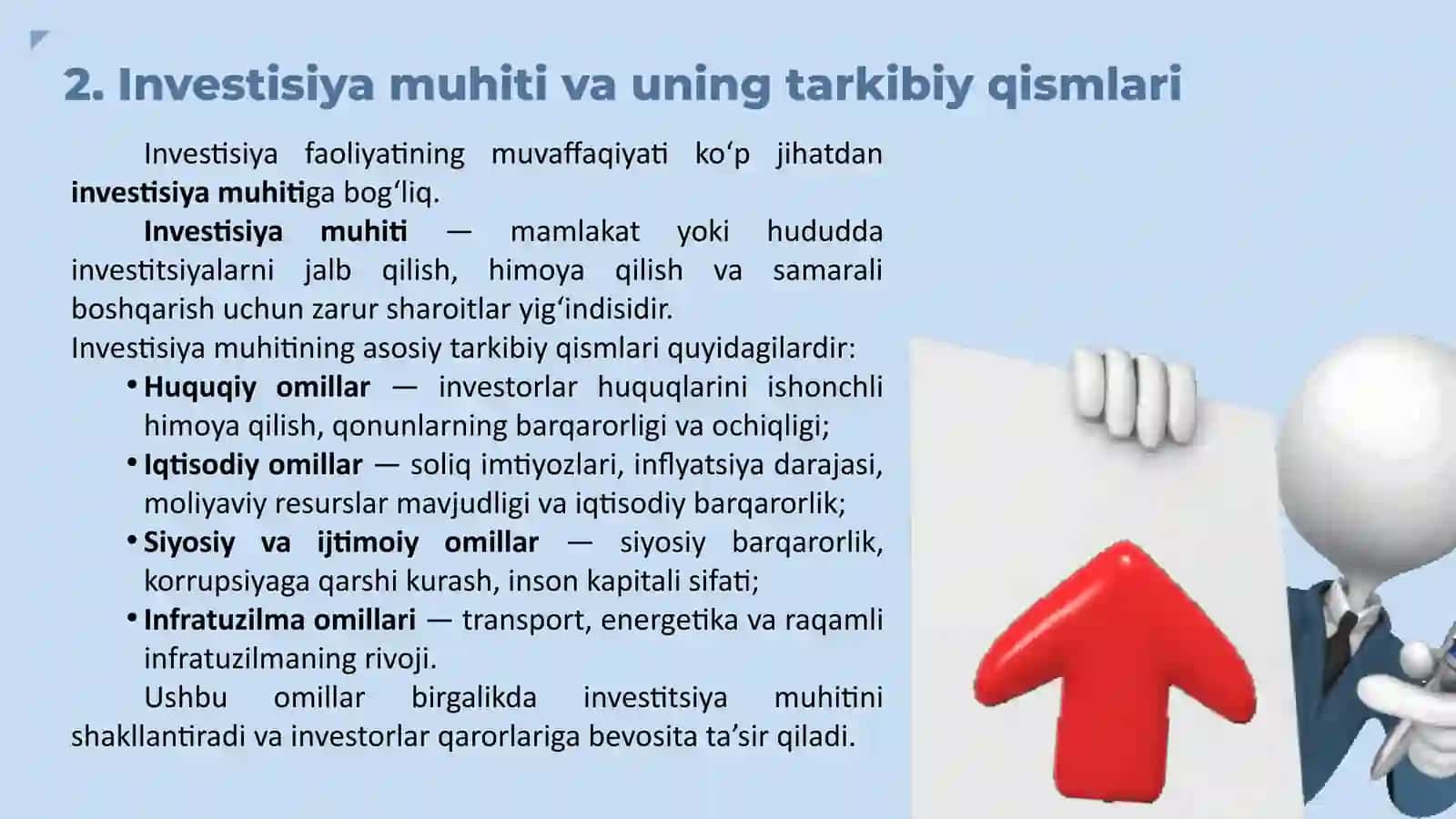 Investisiya faoliyatida kapital qurilish 4