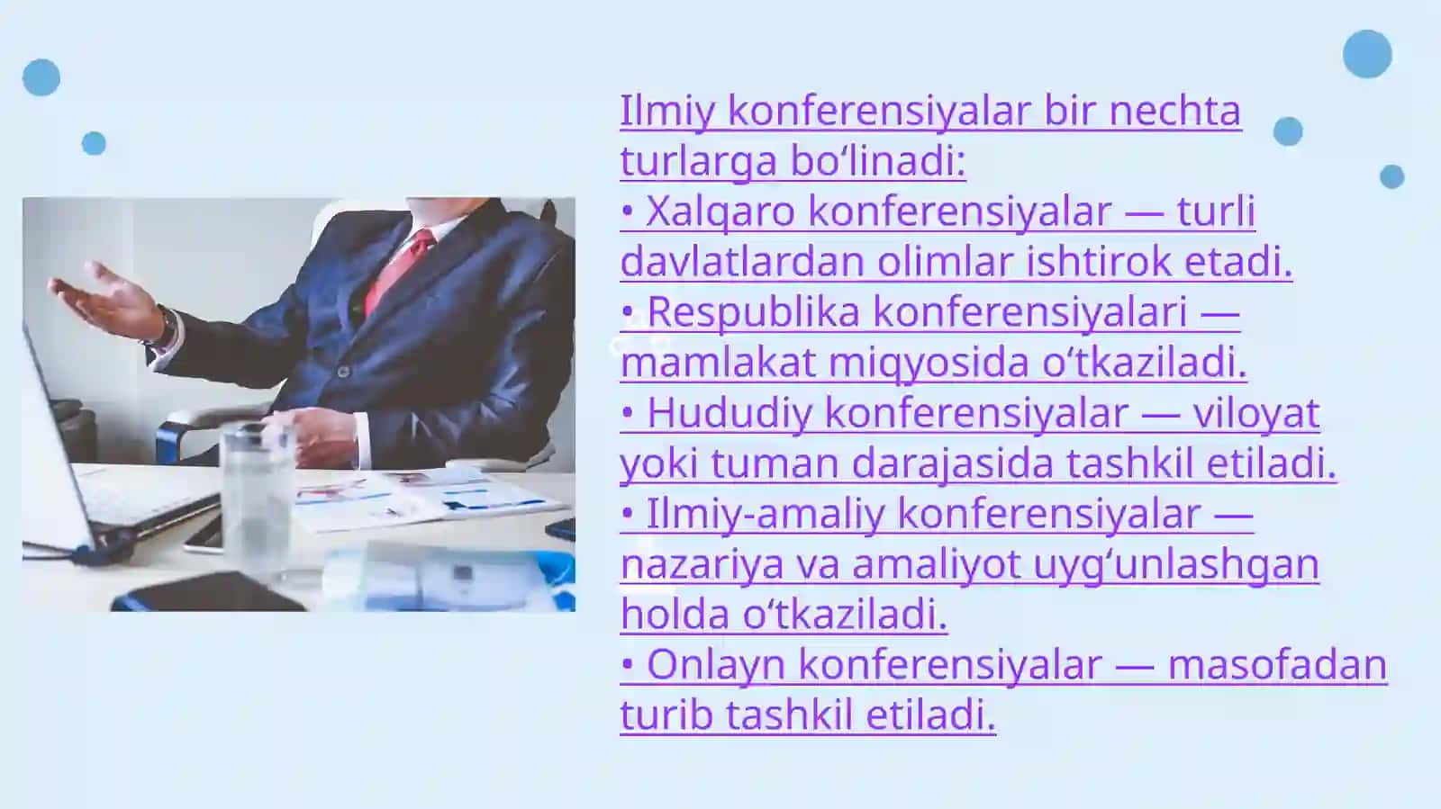 Ilmiy tadbir (konferensiya) haqida xabar 4