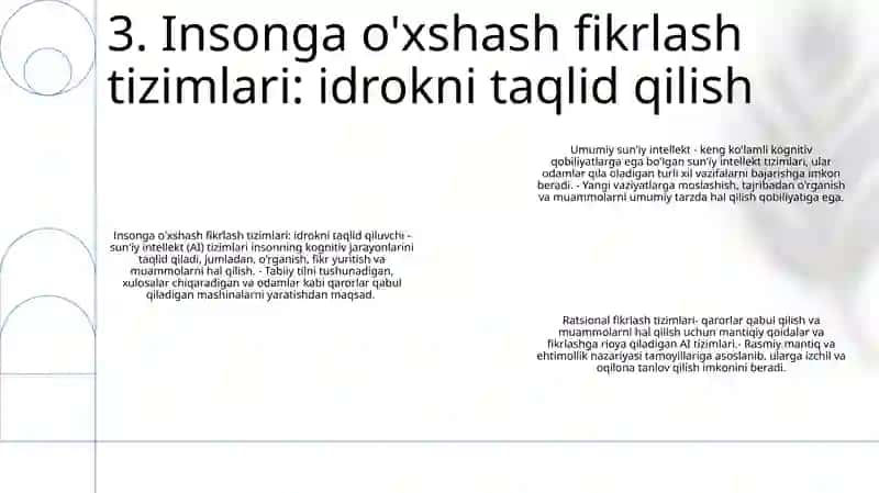 SunʼIy Intellekt Tizimlari 4