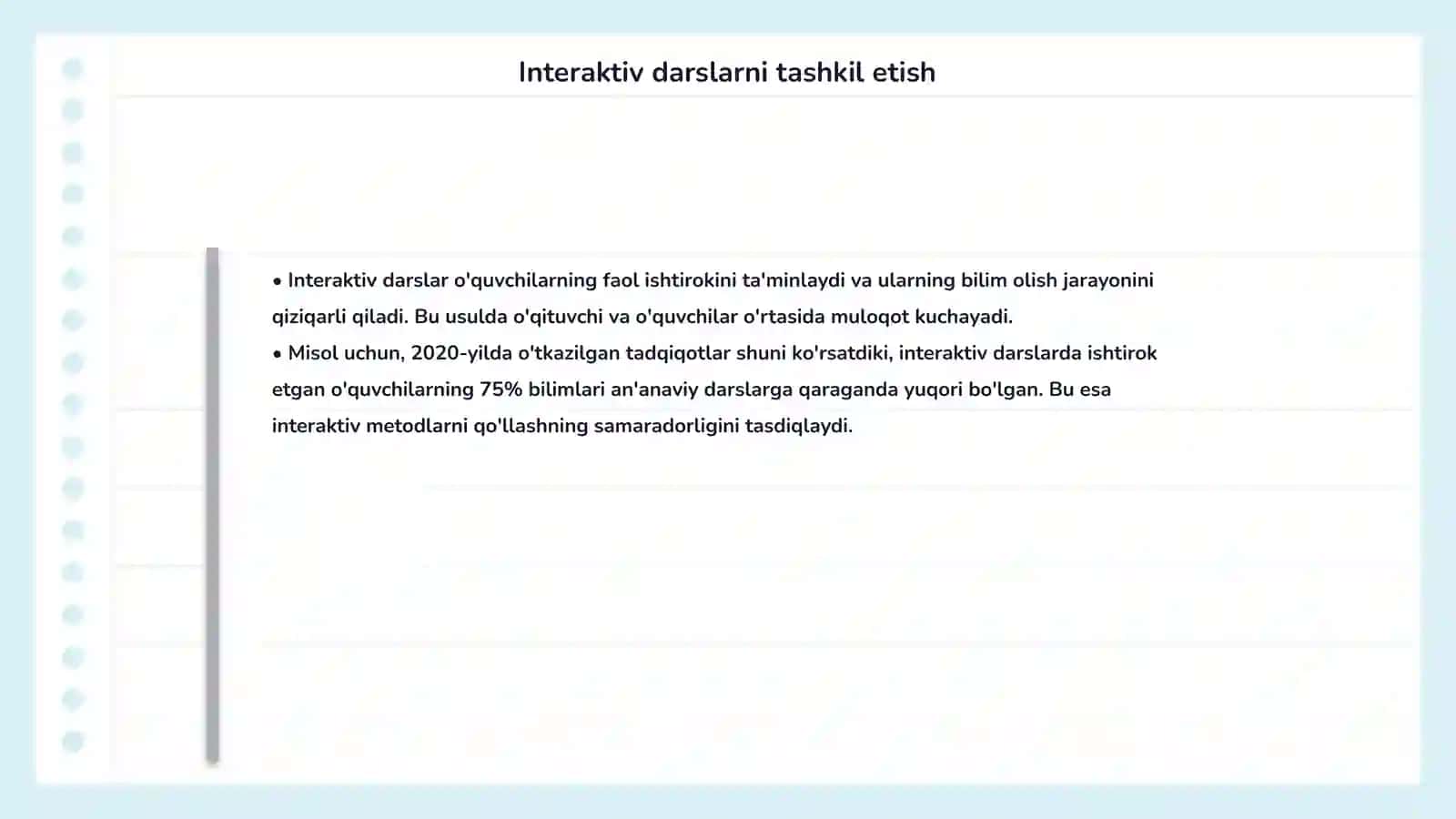 Matematika oʻqitishni tashkil etish shakllari 4