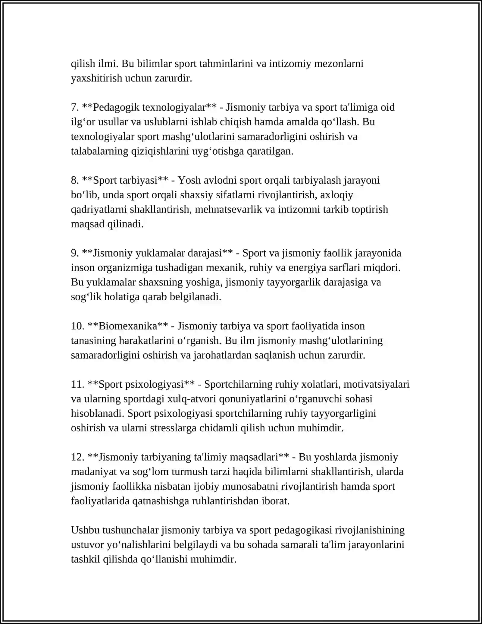 Jismoniy tarbiya va sport pedagogikasi 4