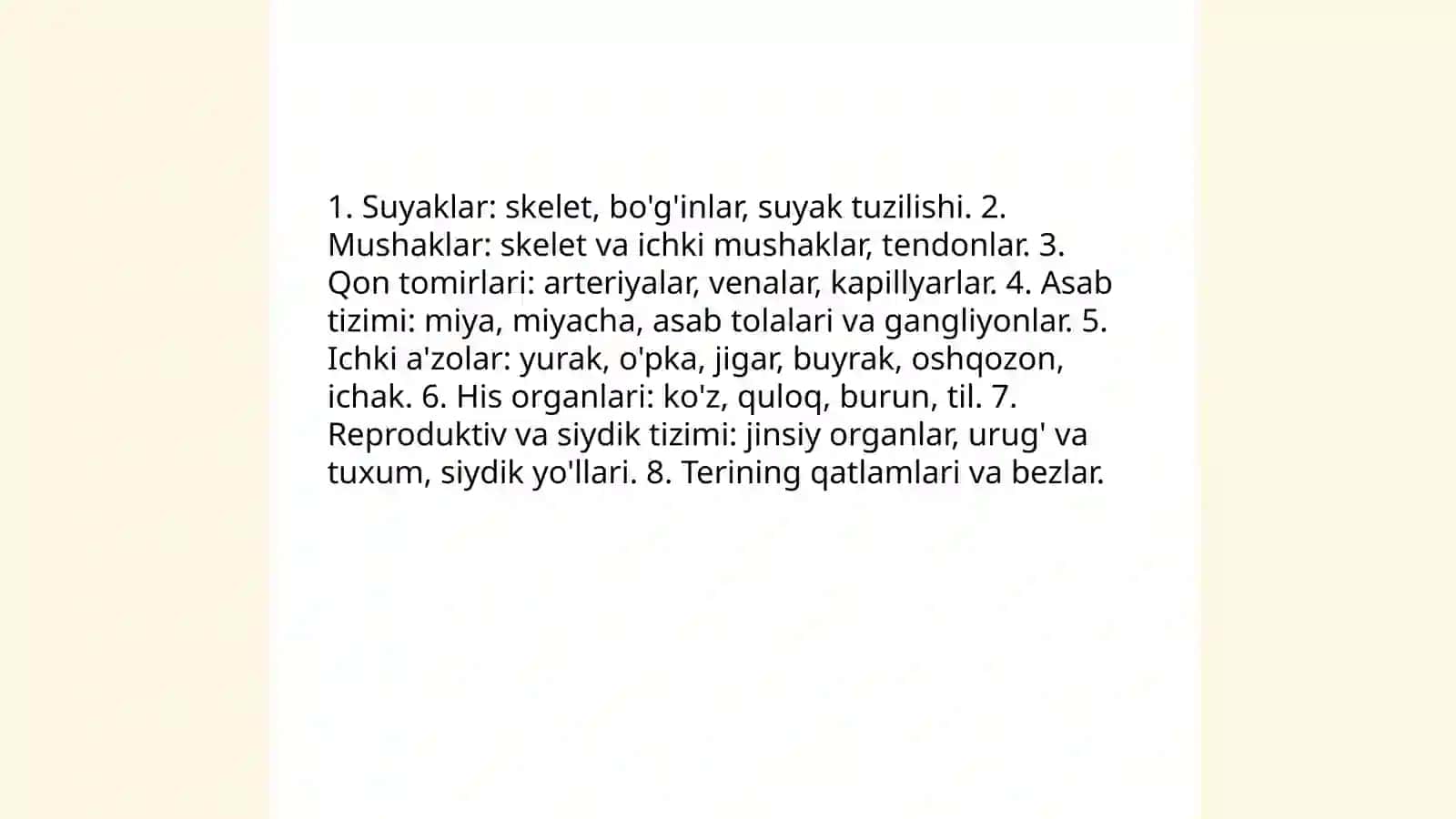 Abu Ali ibn Sinoning anatomiya haqidagi qarashlari 4