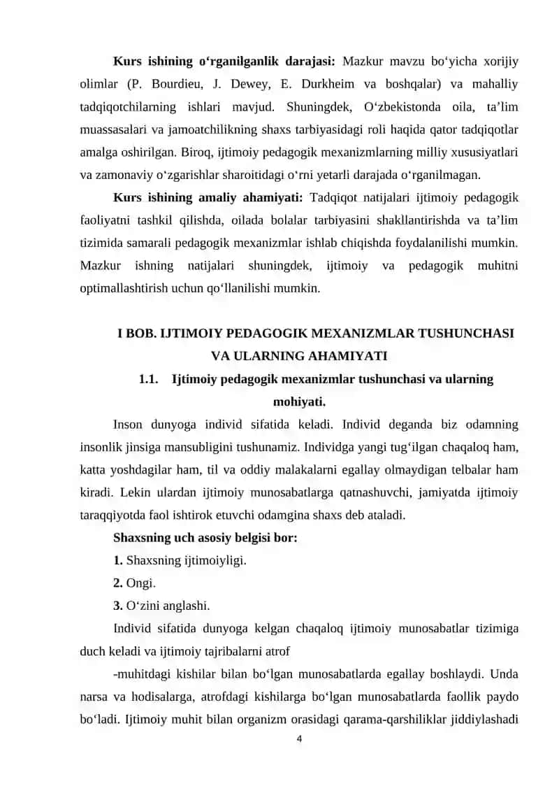 Ijtimoiy pedagogik mexanizmlarning shaxs shakllanishiga ta’siri. 4