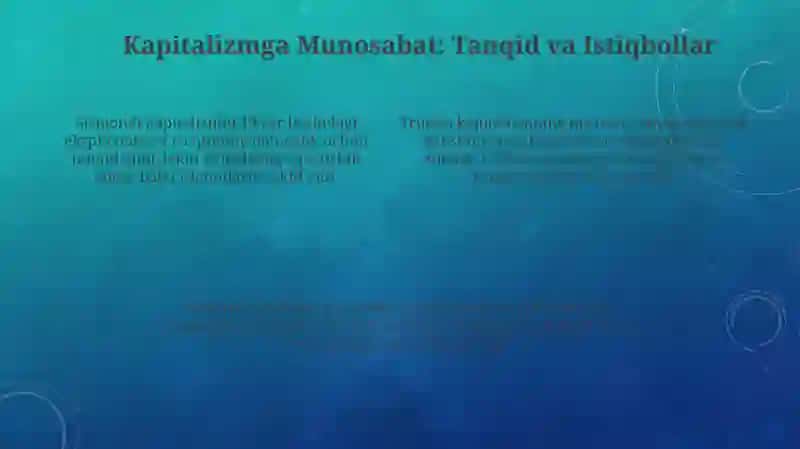 Sismondi, Trudon va Robertus: Umumiy Jihatlar va Farqlar 4