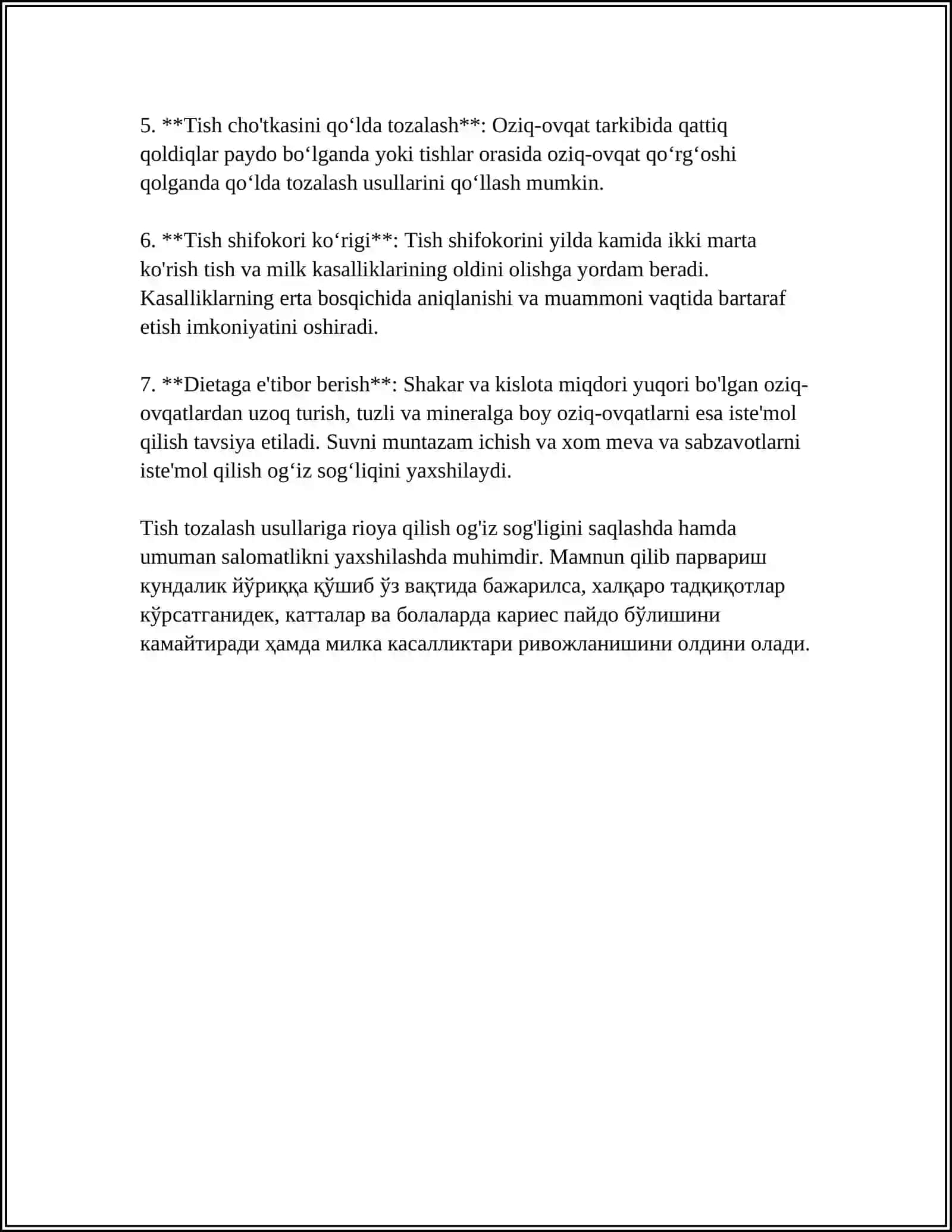 DENTAL CLEANING 4