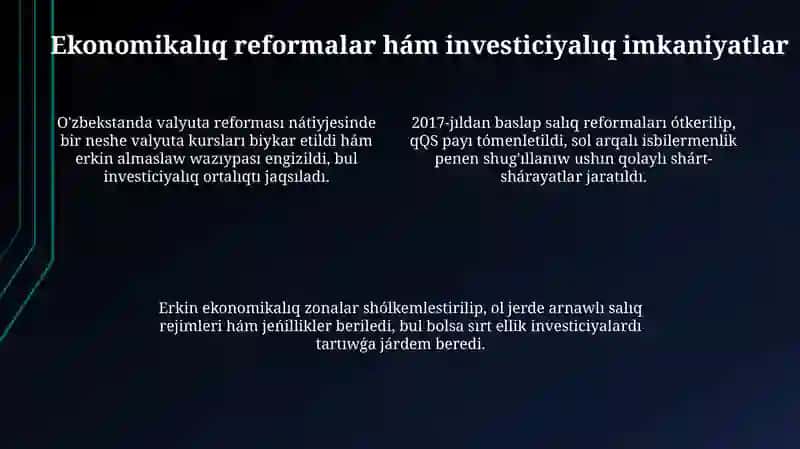 Ózbekstannıń jańalanıw hám rawajlanıw jolı: Tariyxıy tiykarlar 4