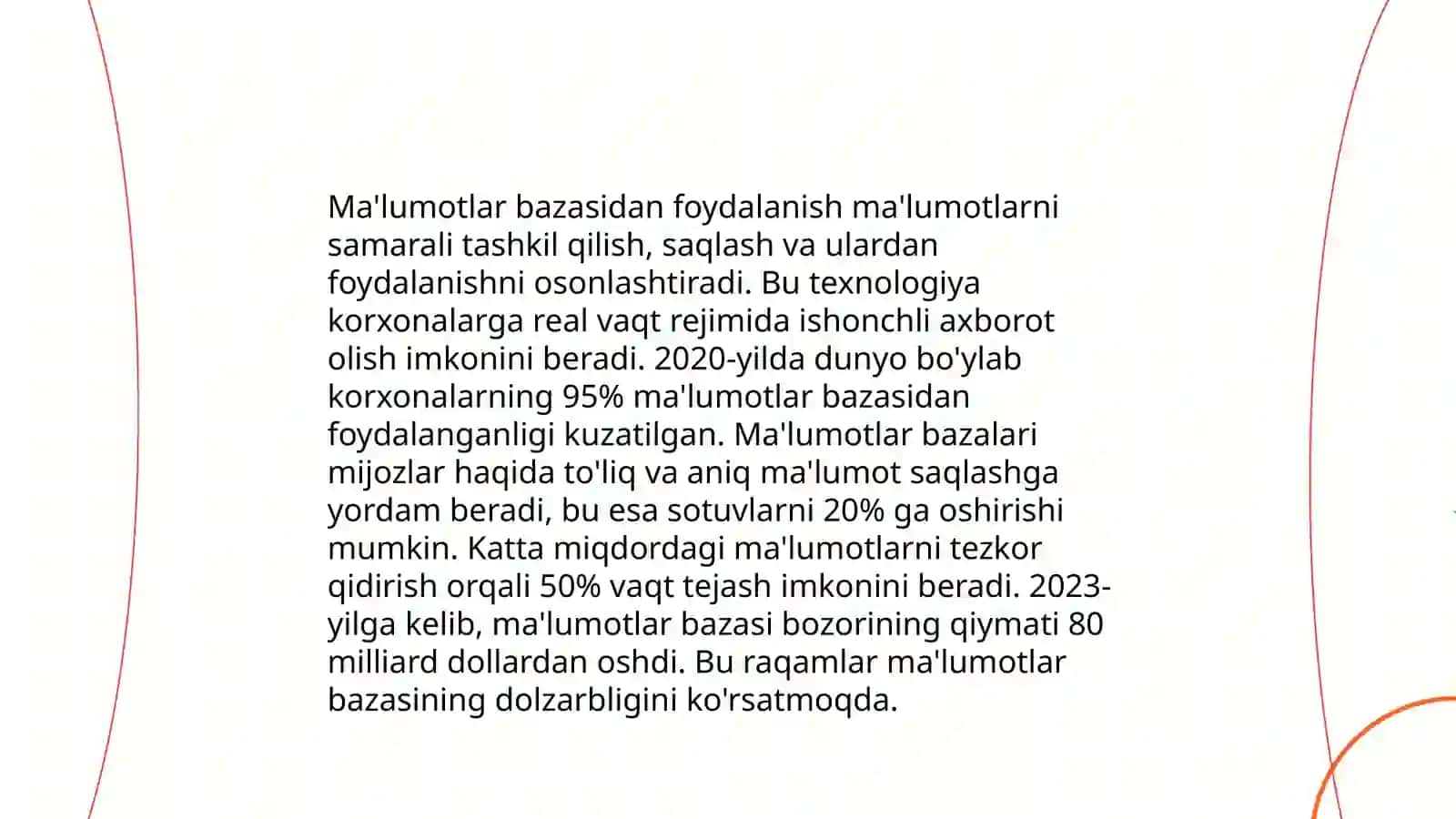 Korxona faoliyatini boshqarishni axborotlar bilan ta’minlashning o’ziga xos xususiyatlari 4