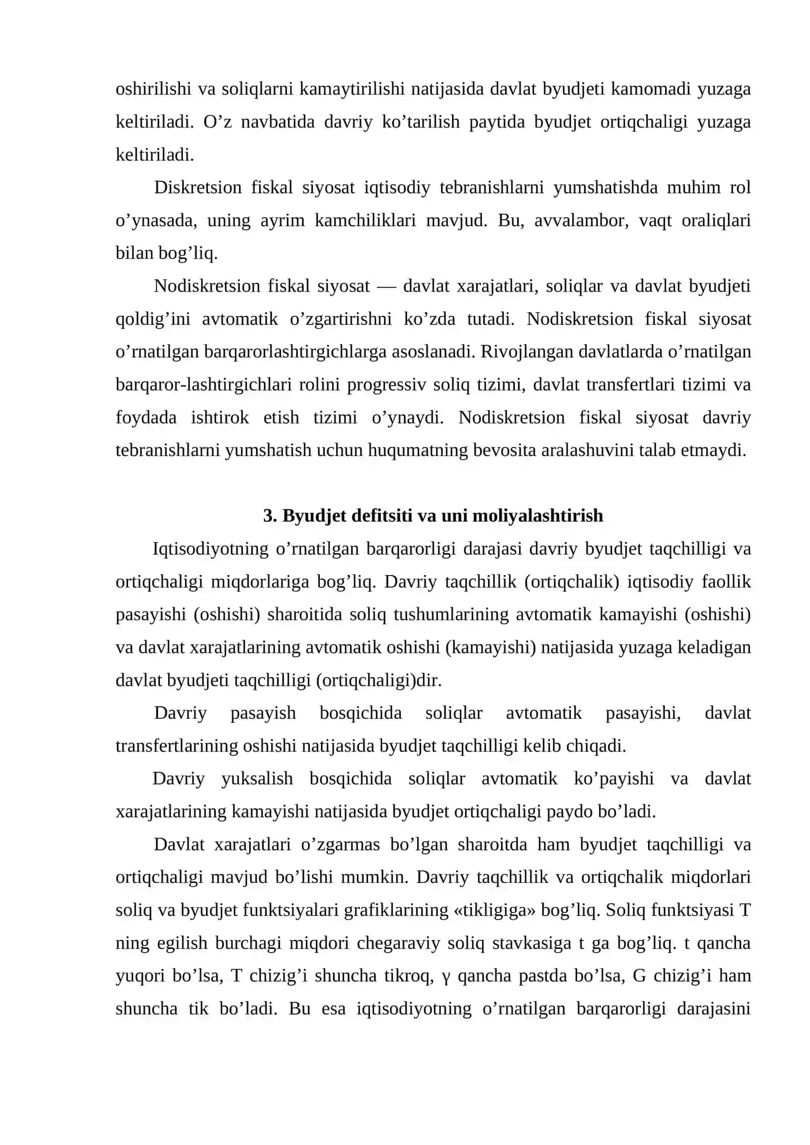 BYUDJET SOLIQ SIYOSATI IQTISODIY FAOLLIKKA BEVOSITA TA'SIR KO'RSATADI 4