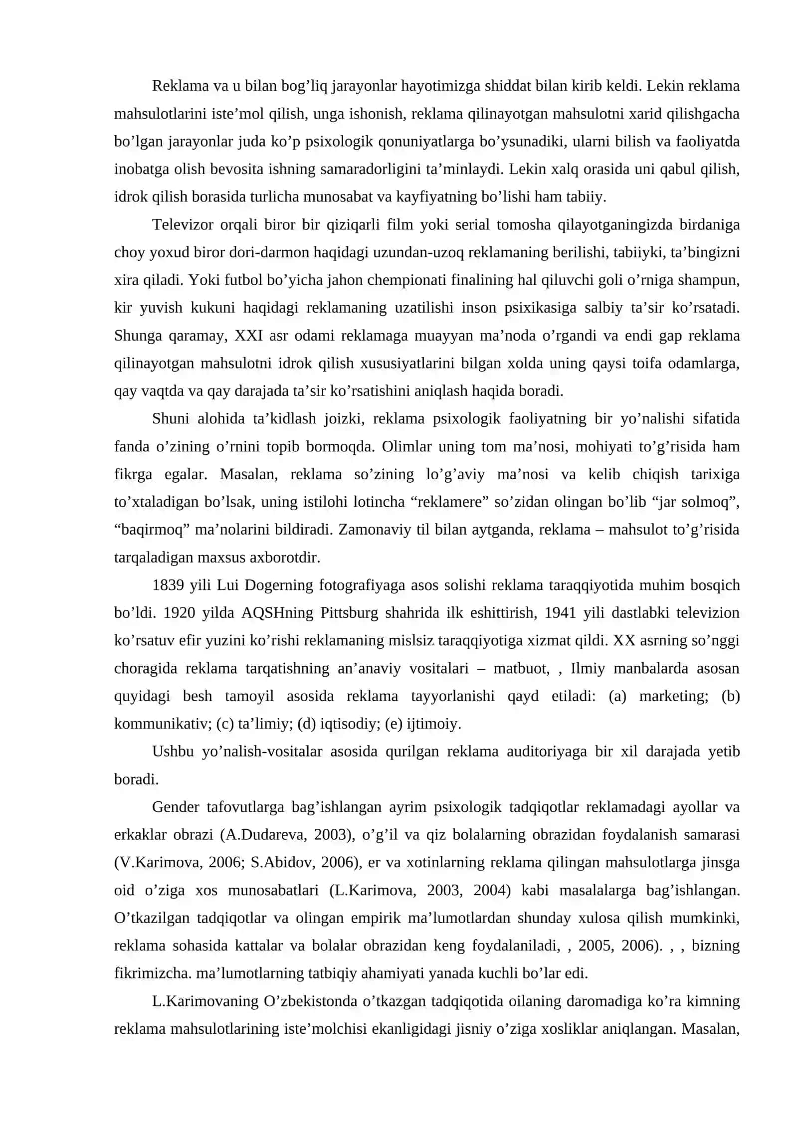 Reklama psixologiyasi va mijoz jalb qilish usullari 4