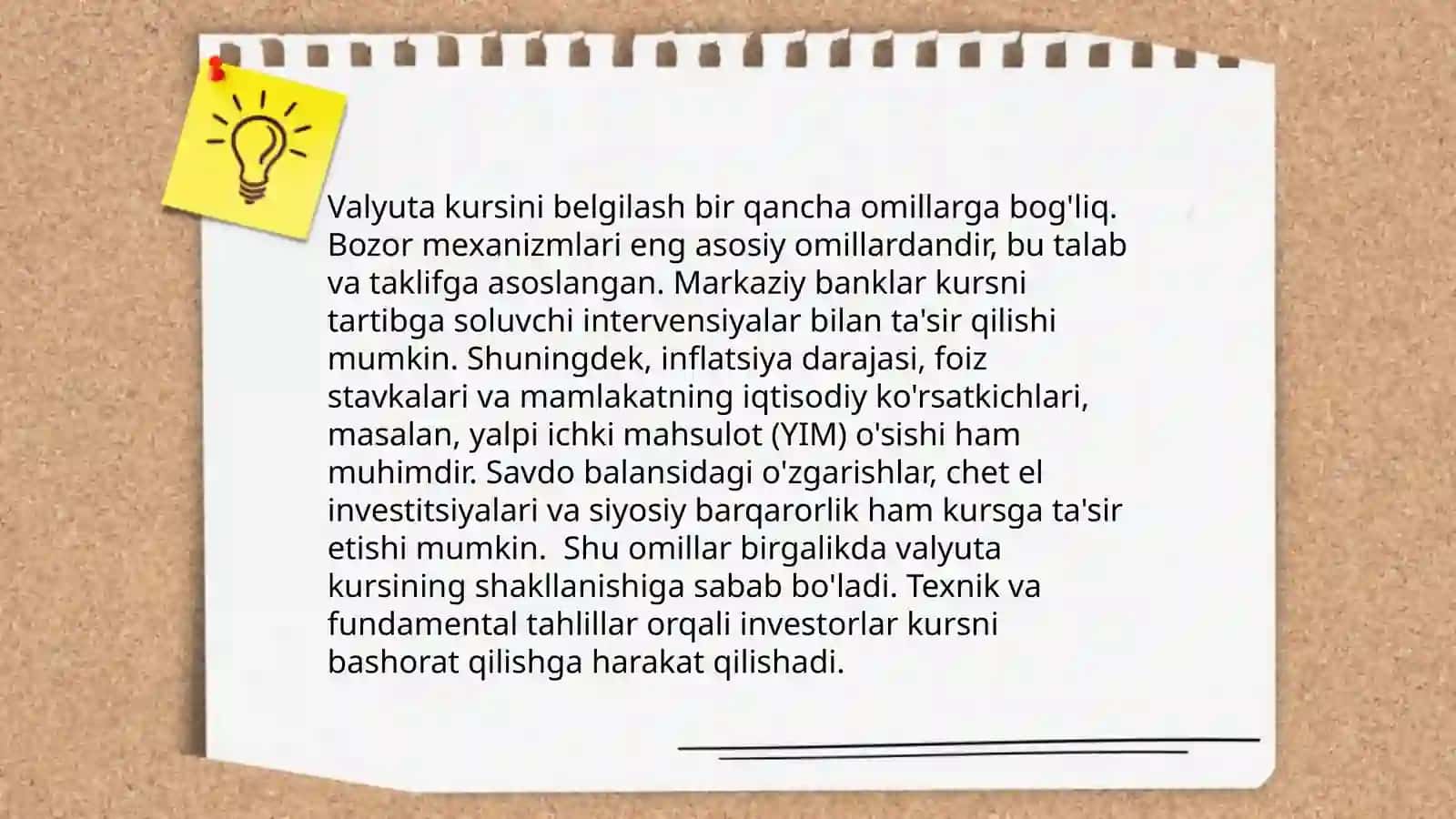 Tólov balansi va valyuta kursi 4
