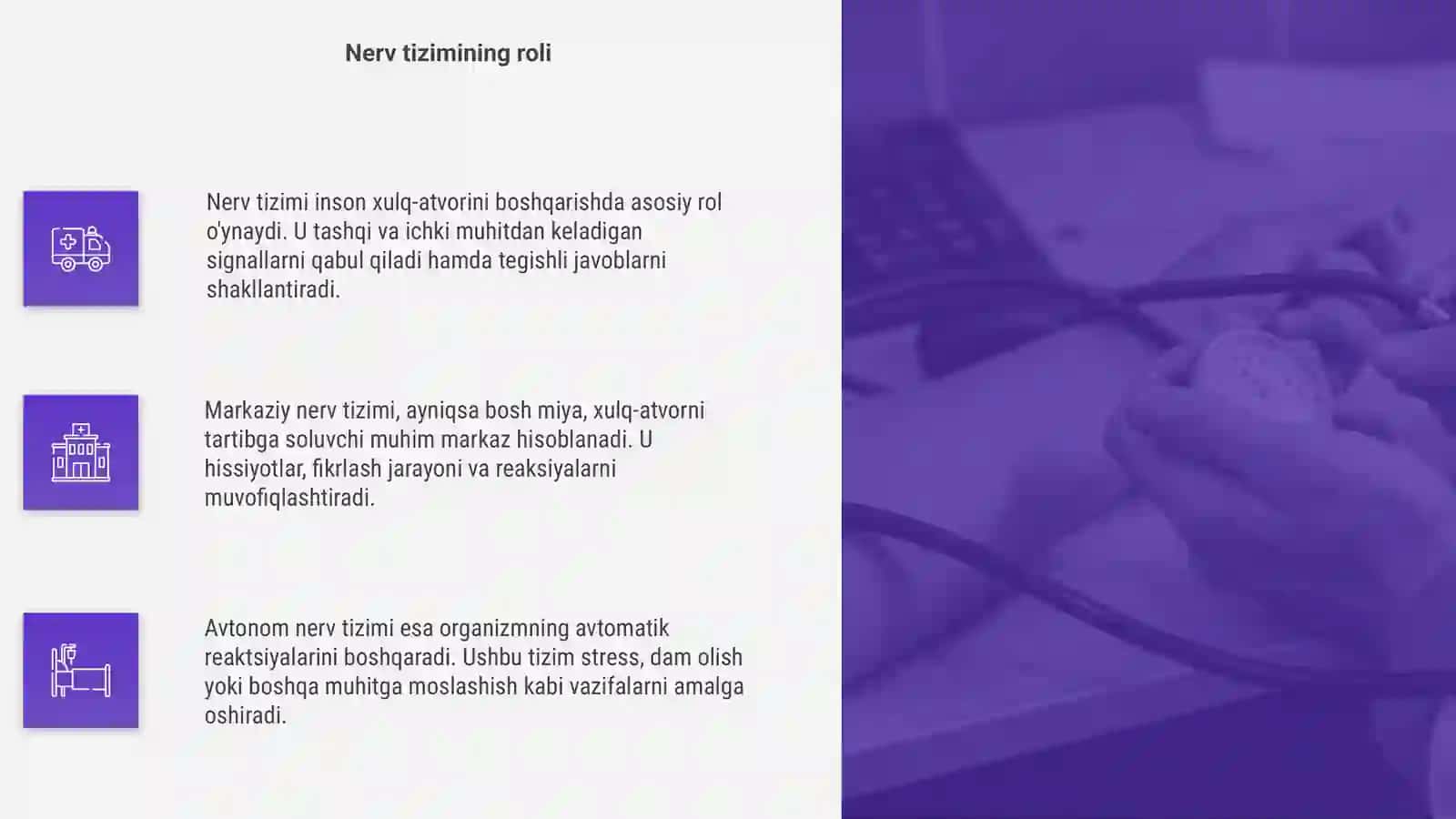 Xulq atvorning fiziologik asosi 4