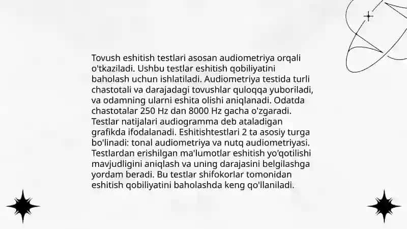Inson eshitish qobilyatini oʻrganish metodlari 4