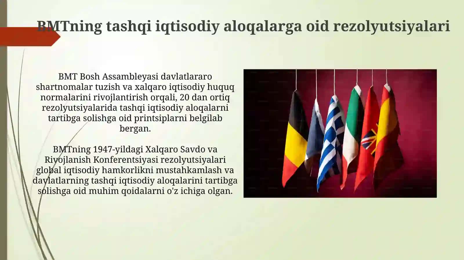 Davlat tashqi iqtisodiy aloqalarini tartibga solishda xalqaro va milliy tizimlar 4