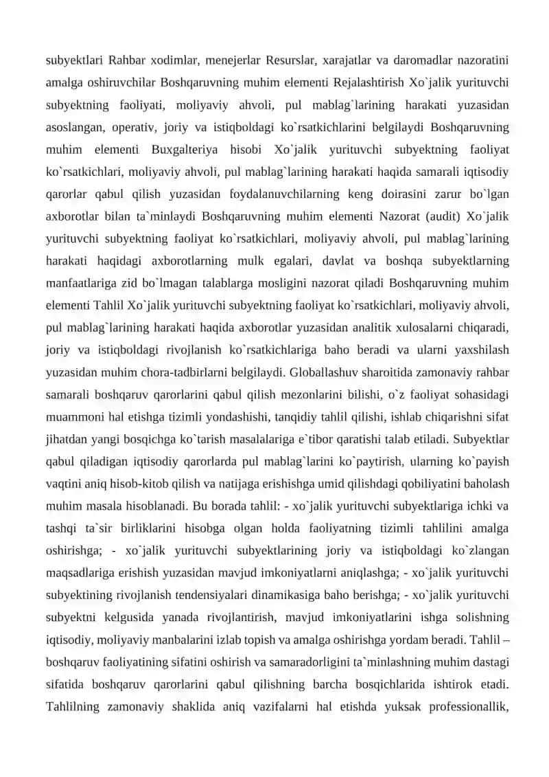 Moliyaviy tahlil fanining nazariy asoslari 4