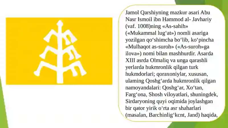 Qoraxoniylar sulolasi tarixiga oid manbalarni tahlili 4