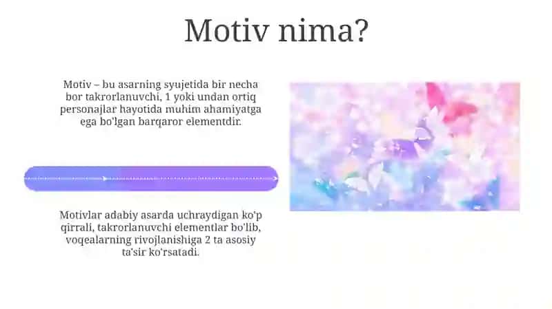 Motivlar va sujetlar 4