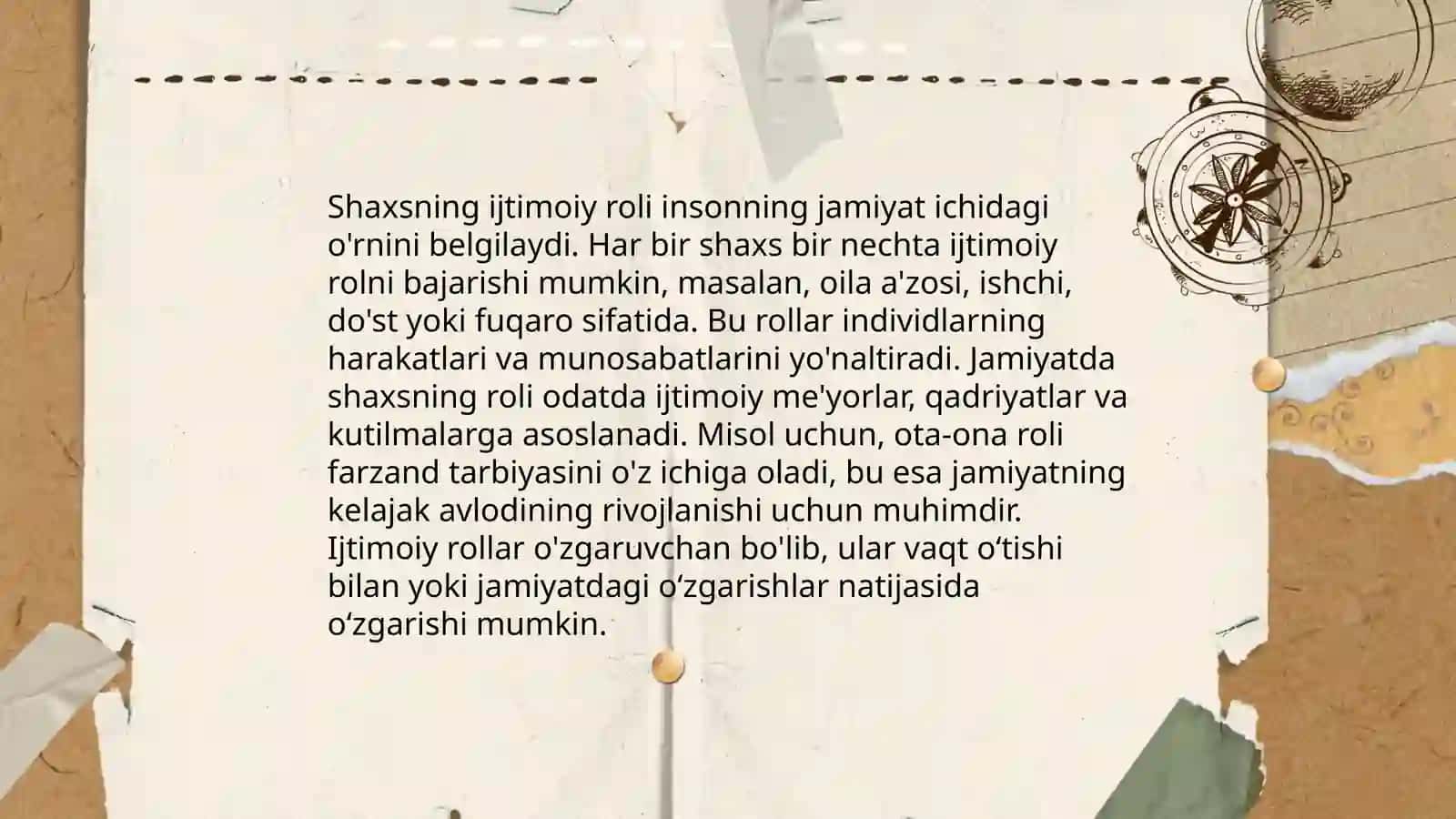 Shaxsning shakllanishi 4