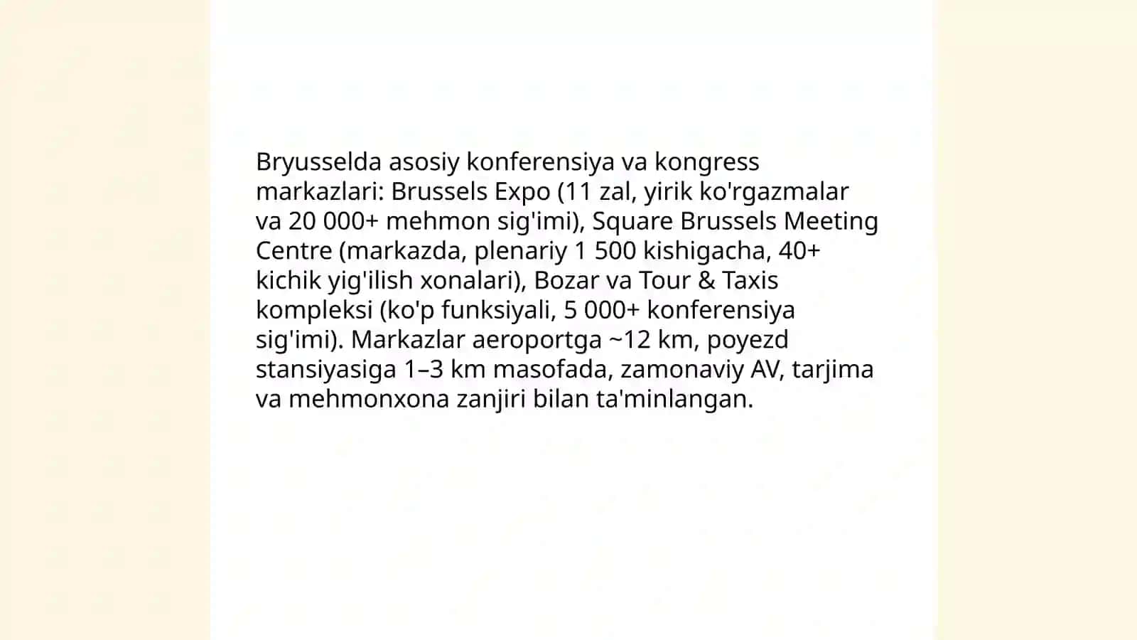 Belgiya MICE turizmi 4