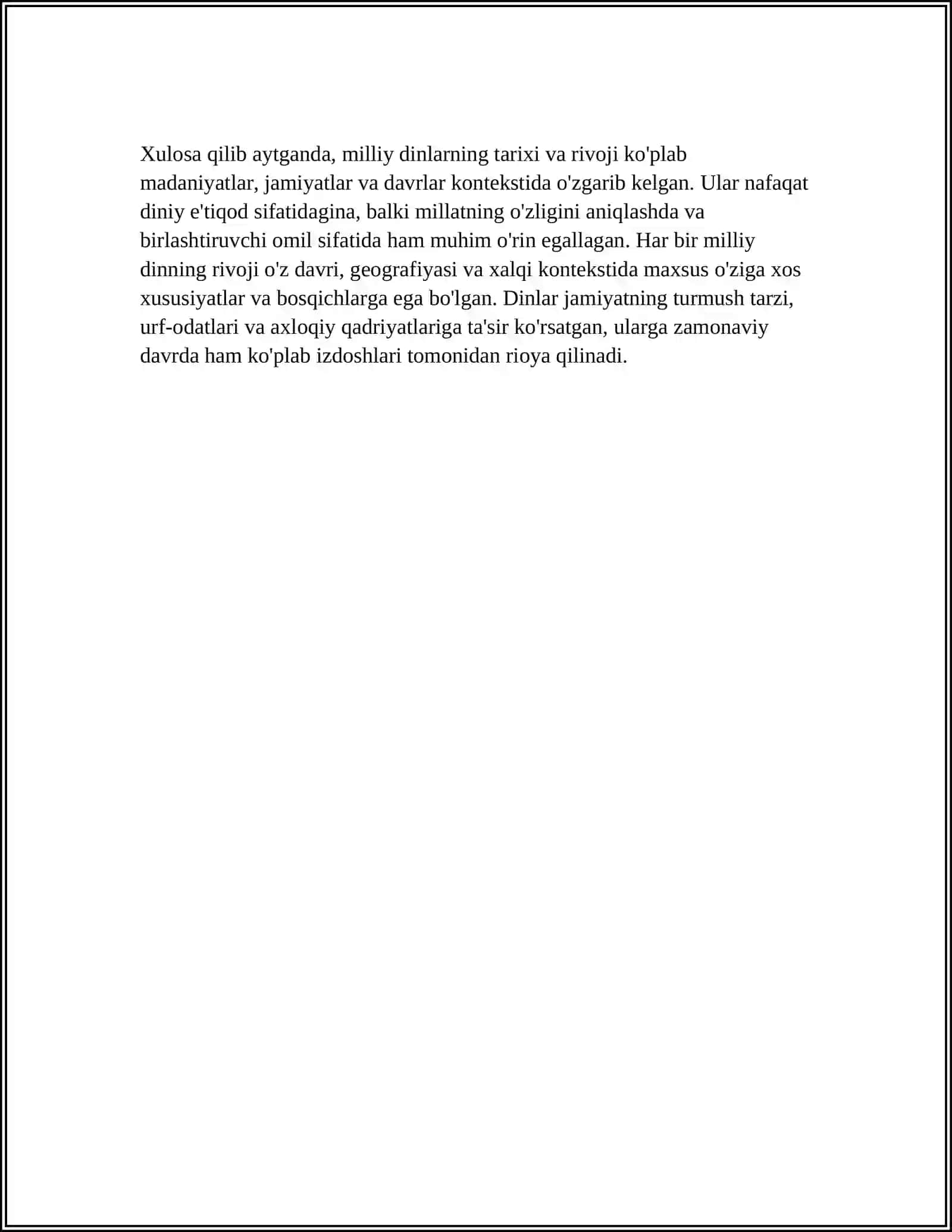MILLIY DINLAR 4