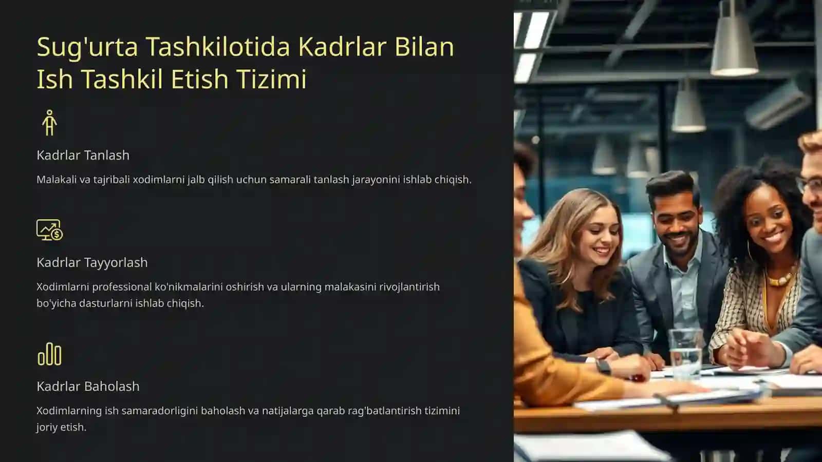 Sug'urta Tashkilotida Ish Yurituvchi Tizimni Tashkil Etish Asoslari 4