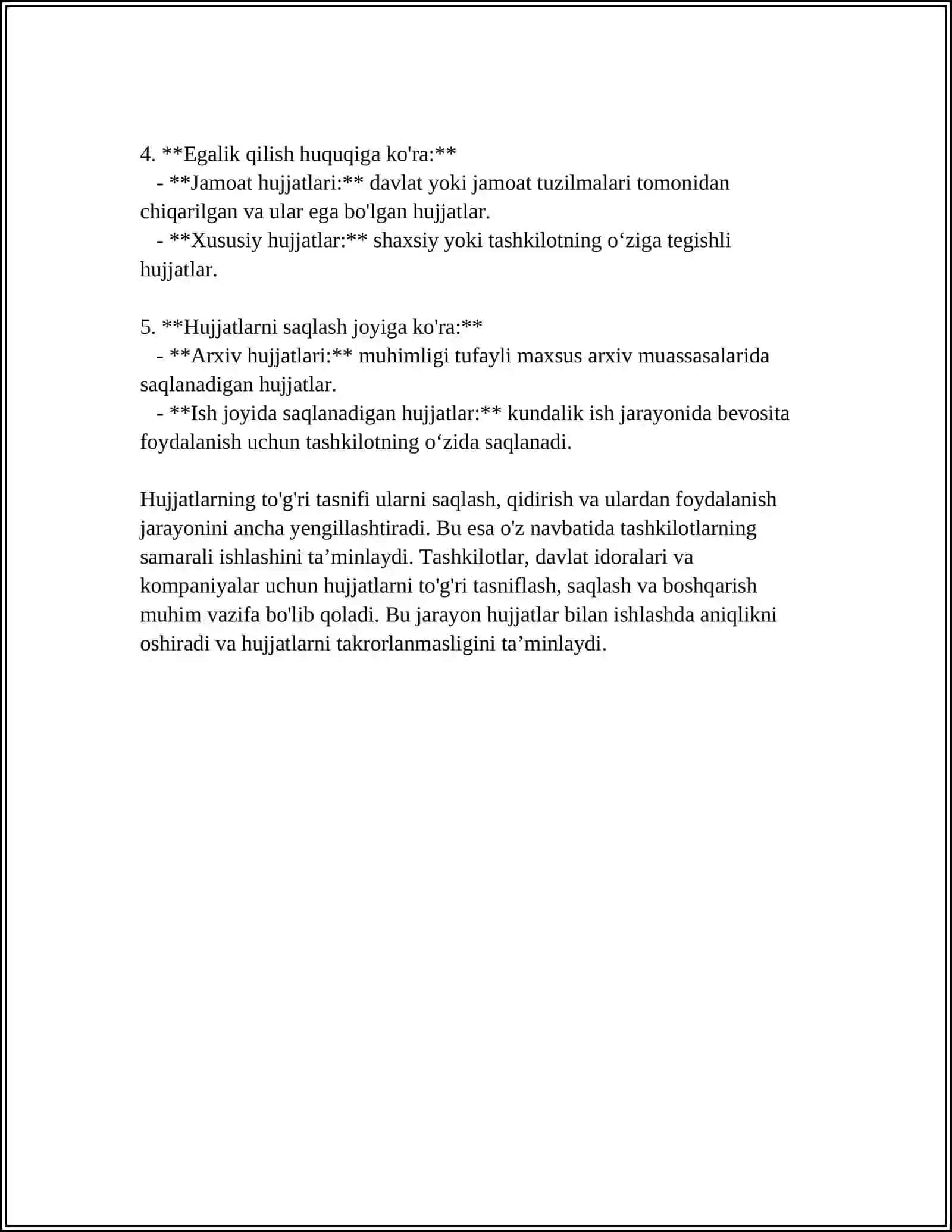HUJJAT TURLARI VA XUSUSIYATLARI 4