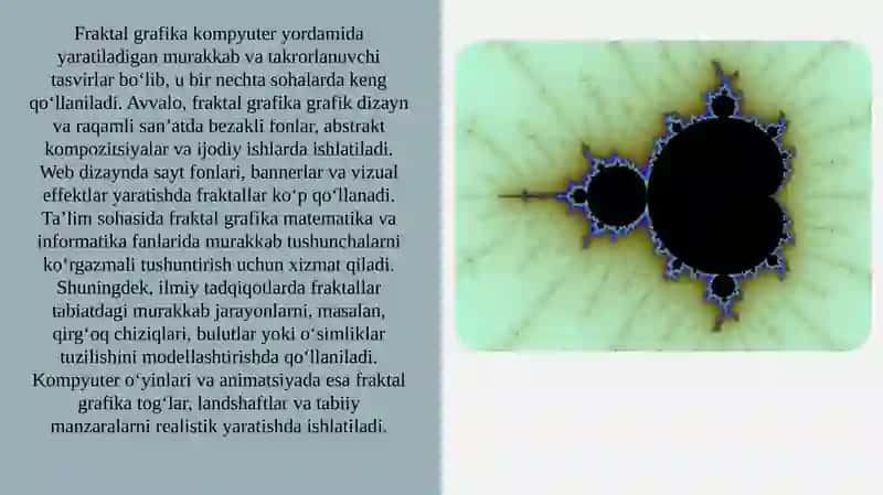Online Fractal Generatorida grafika yaratish 4