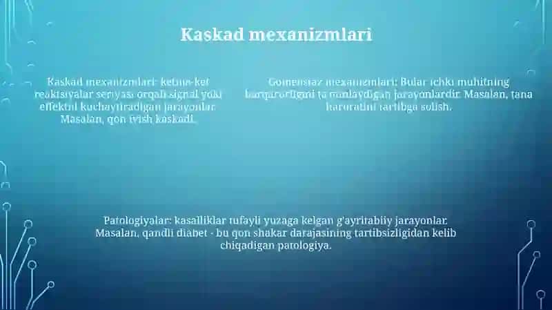 Gomeostaz Mexanizmi Va Uning Patoligiyalari 4
