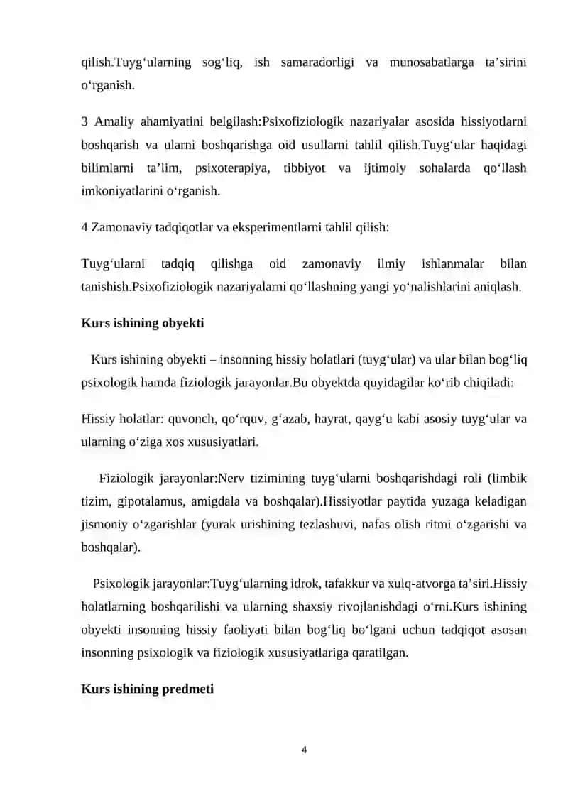 Tuyg’ularning psixofiziologik nazariyalari 4