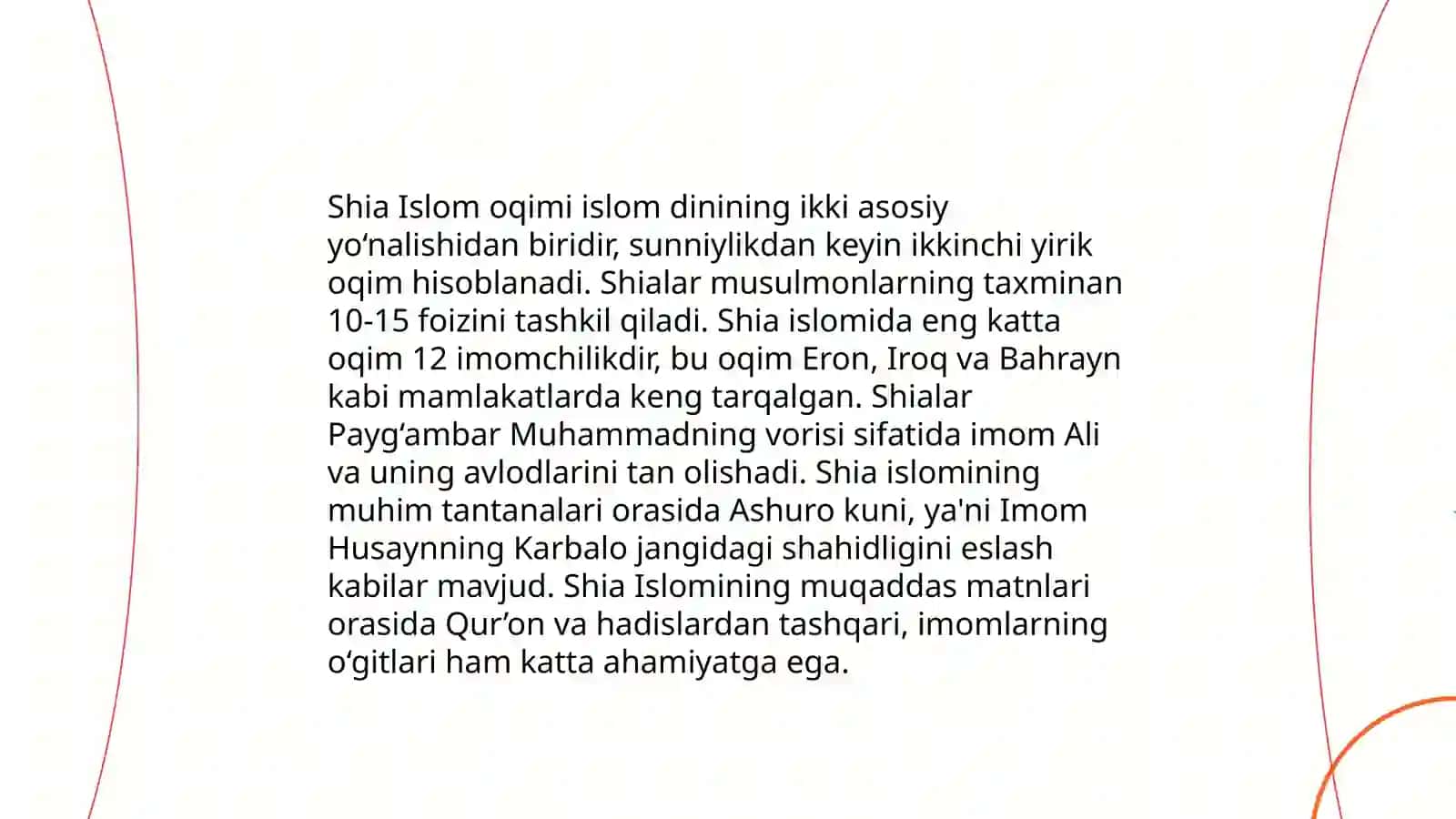 Sunnilik yo‘nalishi 4