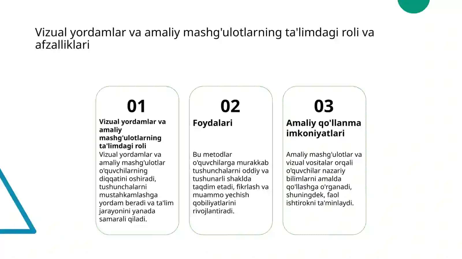 Ko'rgazmalik va amaliy faoliyat metodlari 4